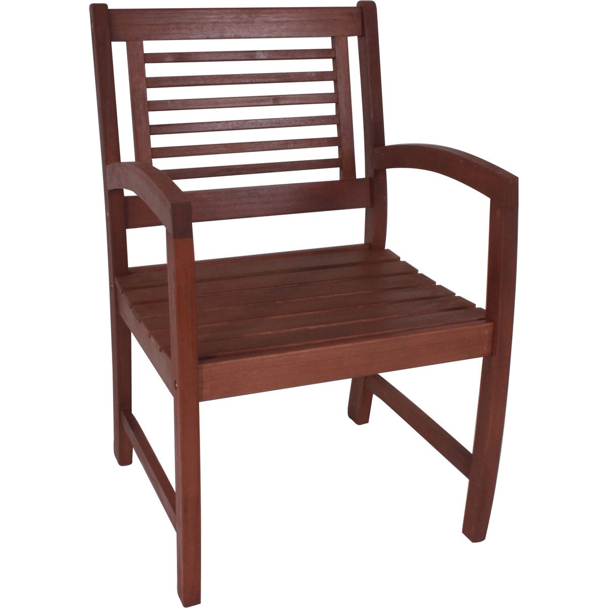 Garden Pleasure Gartenstuhl »MADISON« () 1 Stk.Eukalyptusholz in braun, Größe B/H/T: 59 cm x 90 cm x 56 cm