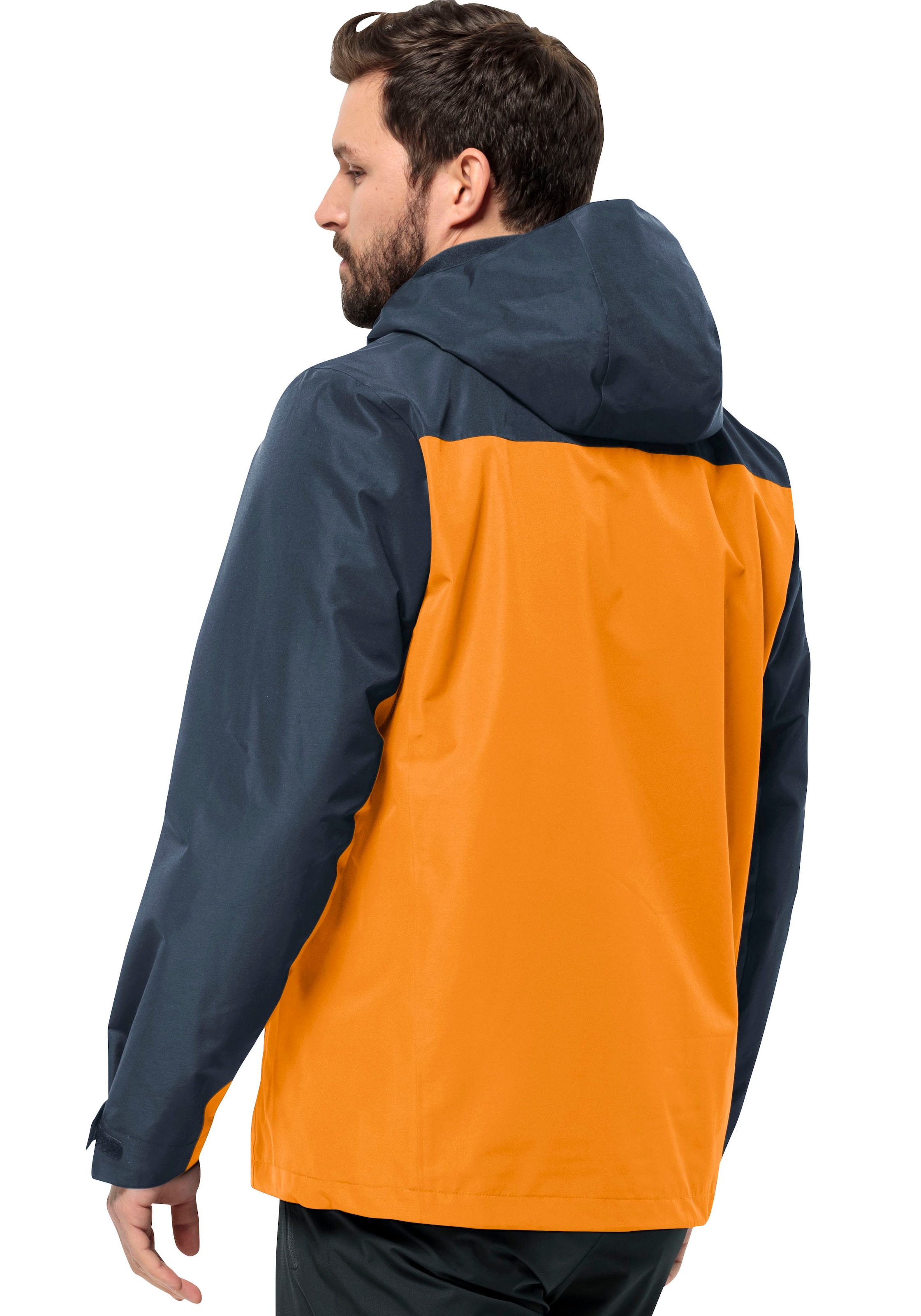 Jack Wolfskin 3-in-1-Funktionsjacke »TAUBENBERG 3IN1 JKT M«, mit Kapuze, Wasserabweisenden Reißverschlüssen, Wasserdicht, Atmungsaktiv