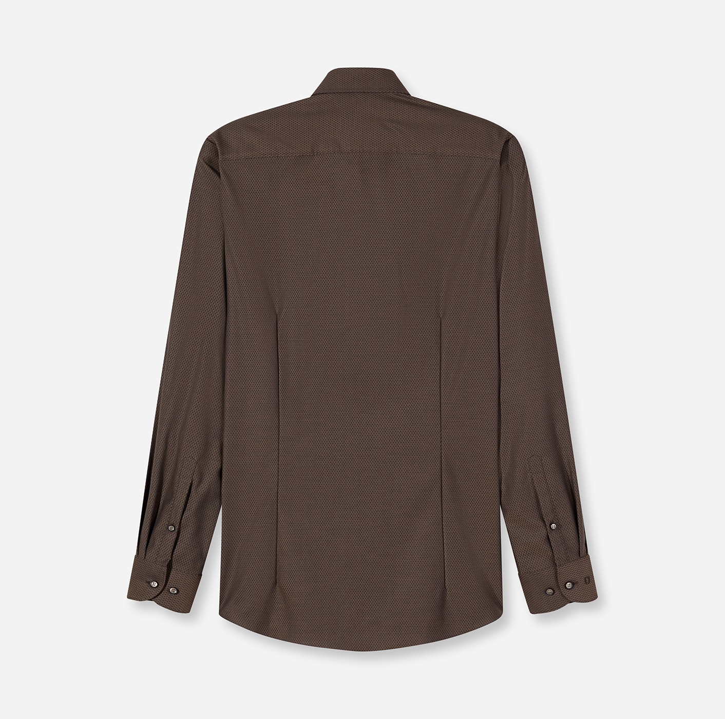 OLYMP Langarmhemd »Level 5« Businesshemd, body fit, Royal-Kentkragen, unifarben