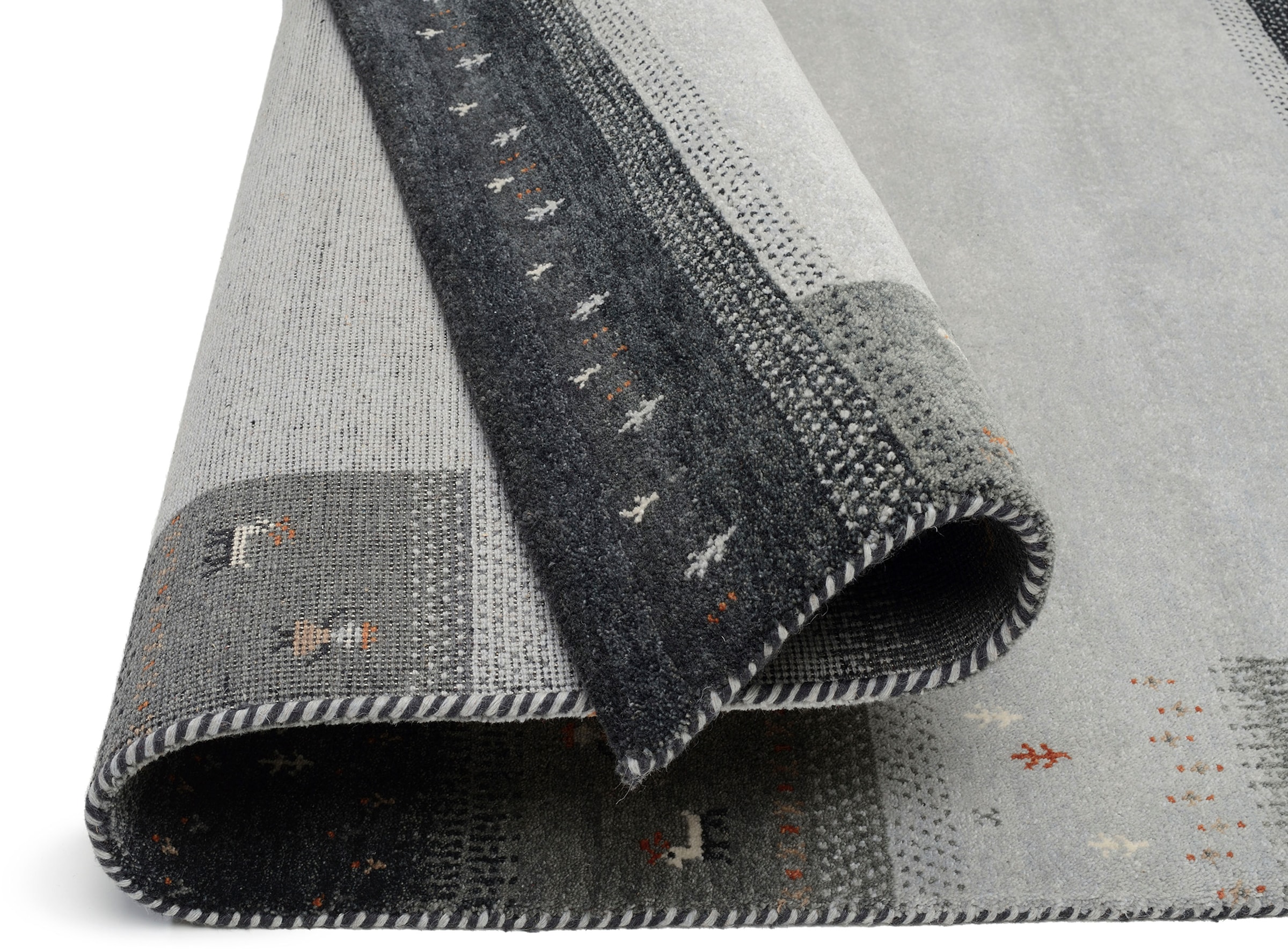 OCI DIE TEPPICHMARKE Wollteppich »INTENSE MALA«, rechteckig, 12 mm Höhe, handgeknüpft, reine Schurwolle, fußwarm, Wohnzimmer
