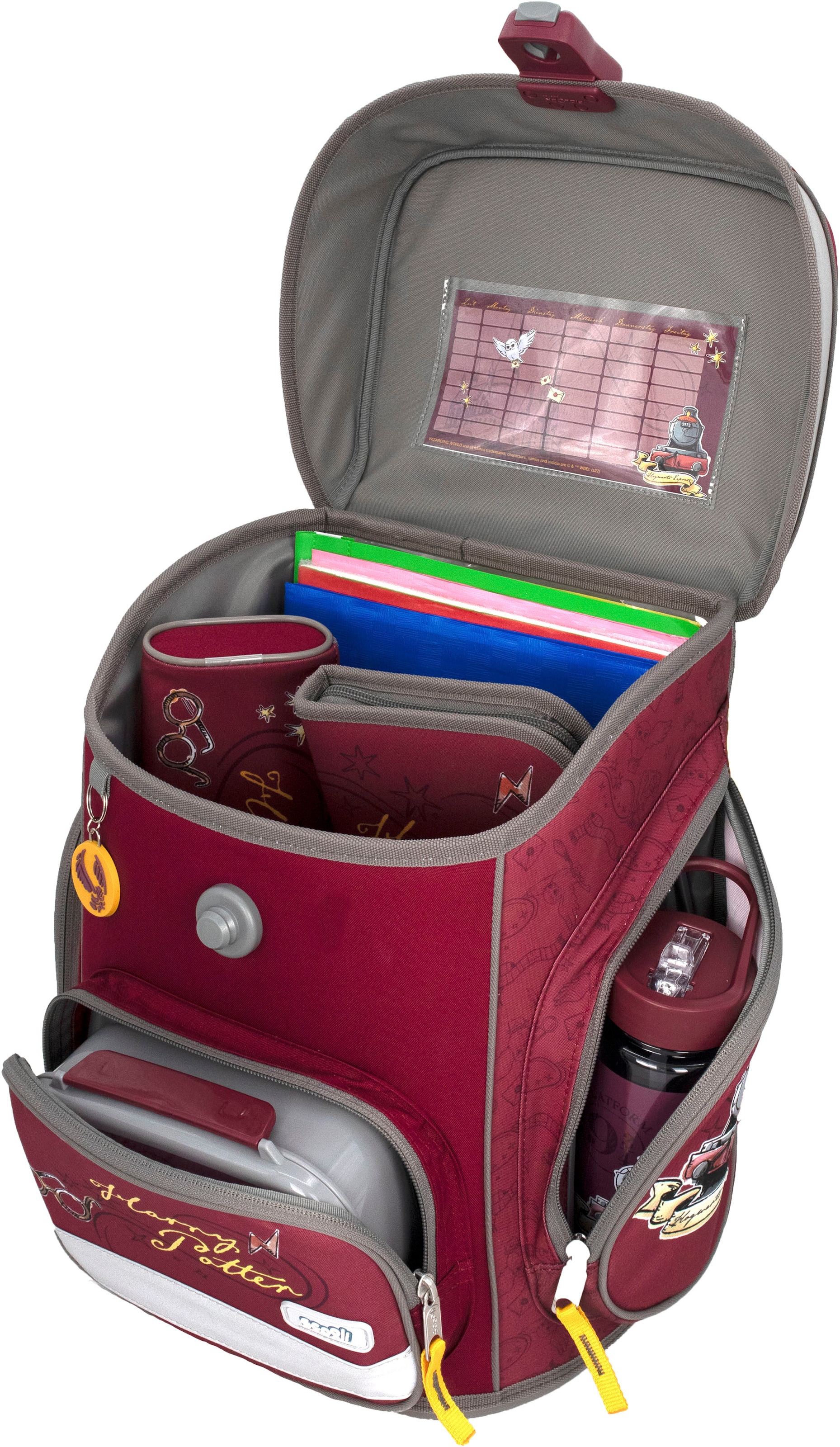 Scooli Schulranzen »EasyFit, Harry Potter II«, Reflektoren