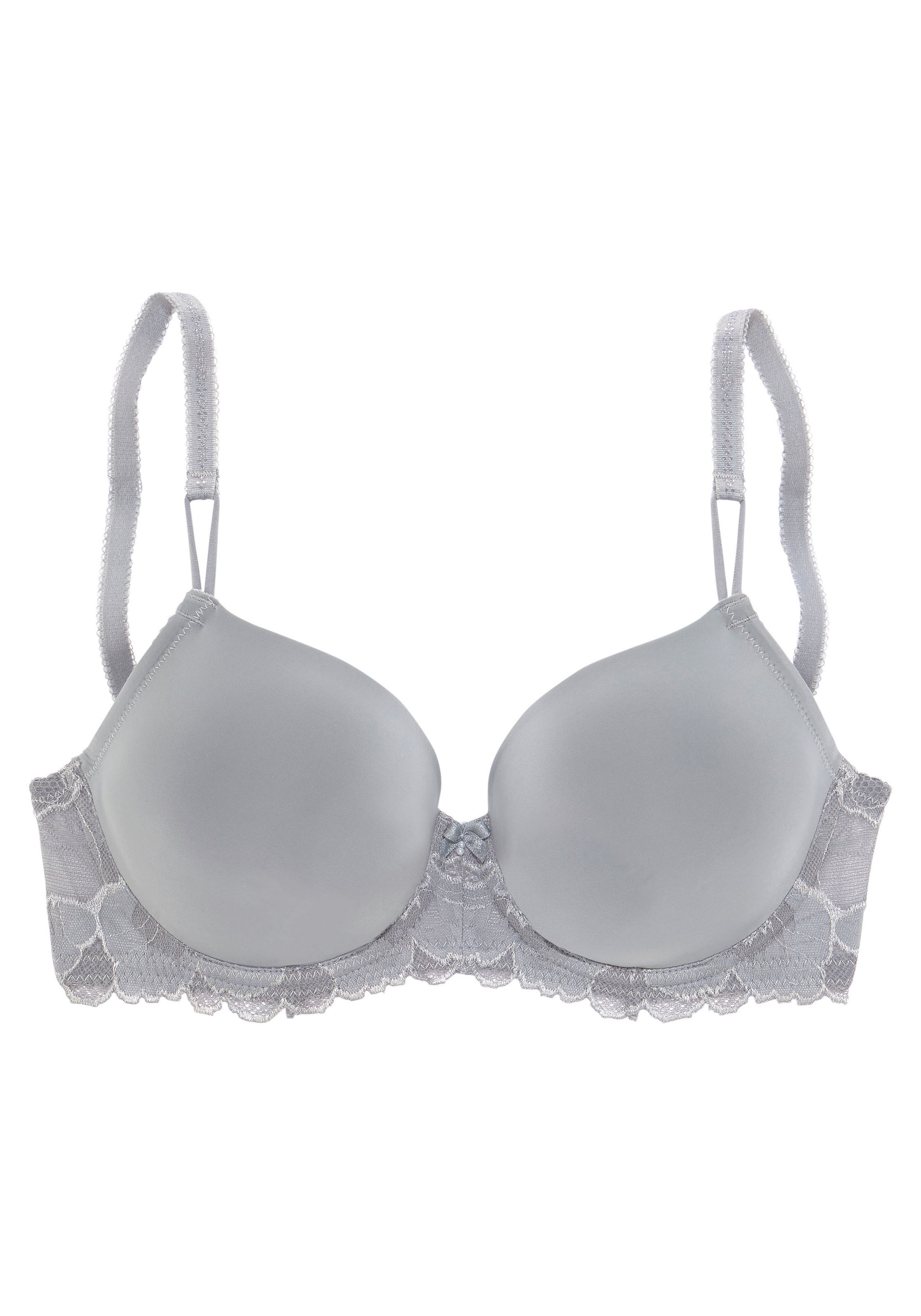 LASCANA Bügel-BH »Mably«, mit floraler Spitze, Dessous
