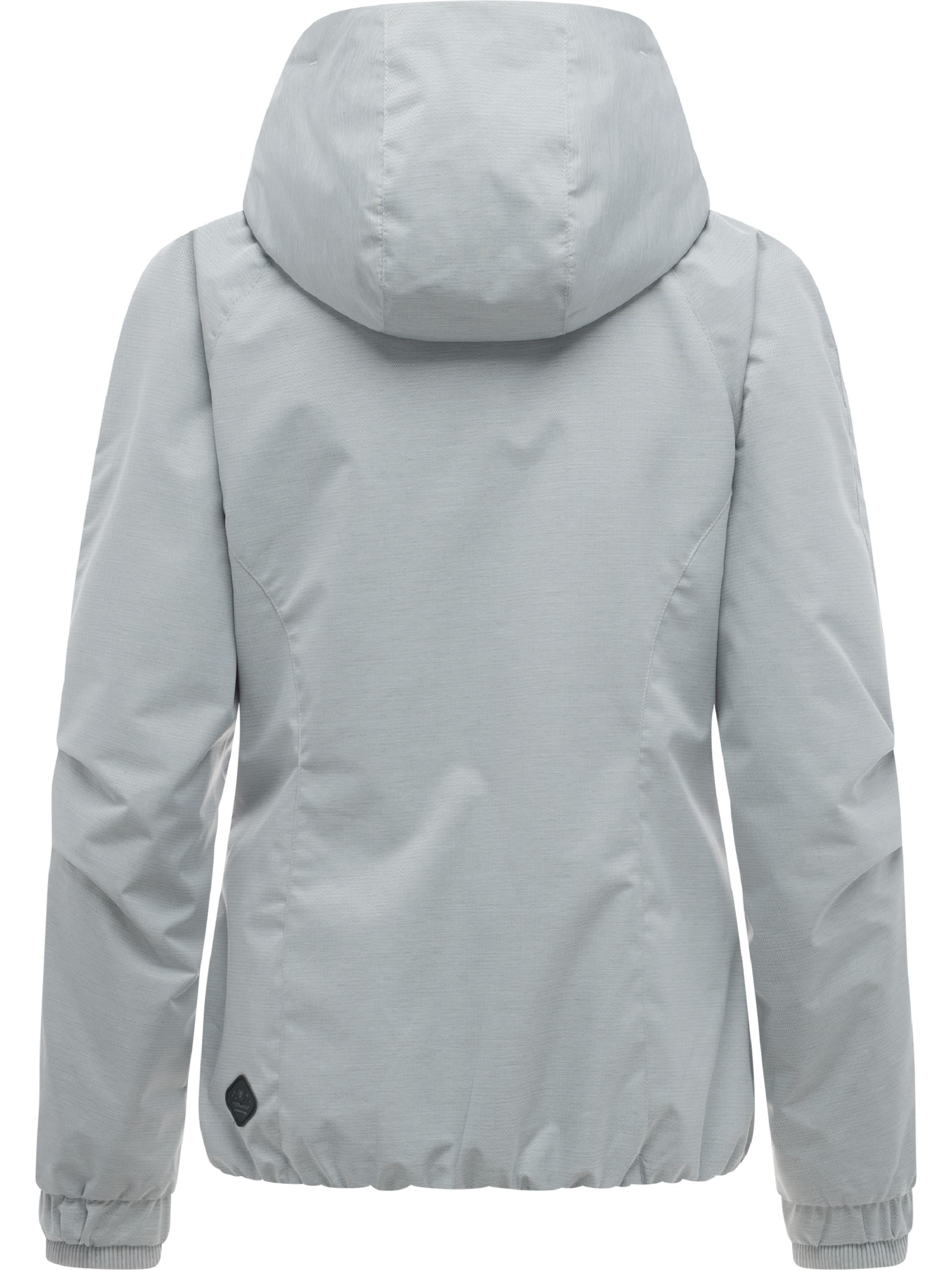 Ragwear Outdoorjacke »Übergangsjacke Dizzie Tech« mit Kapuze Wasserdichte Damen Übergangsjacke mit großer Kapuze