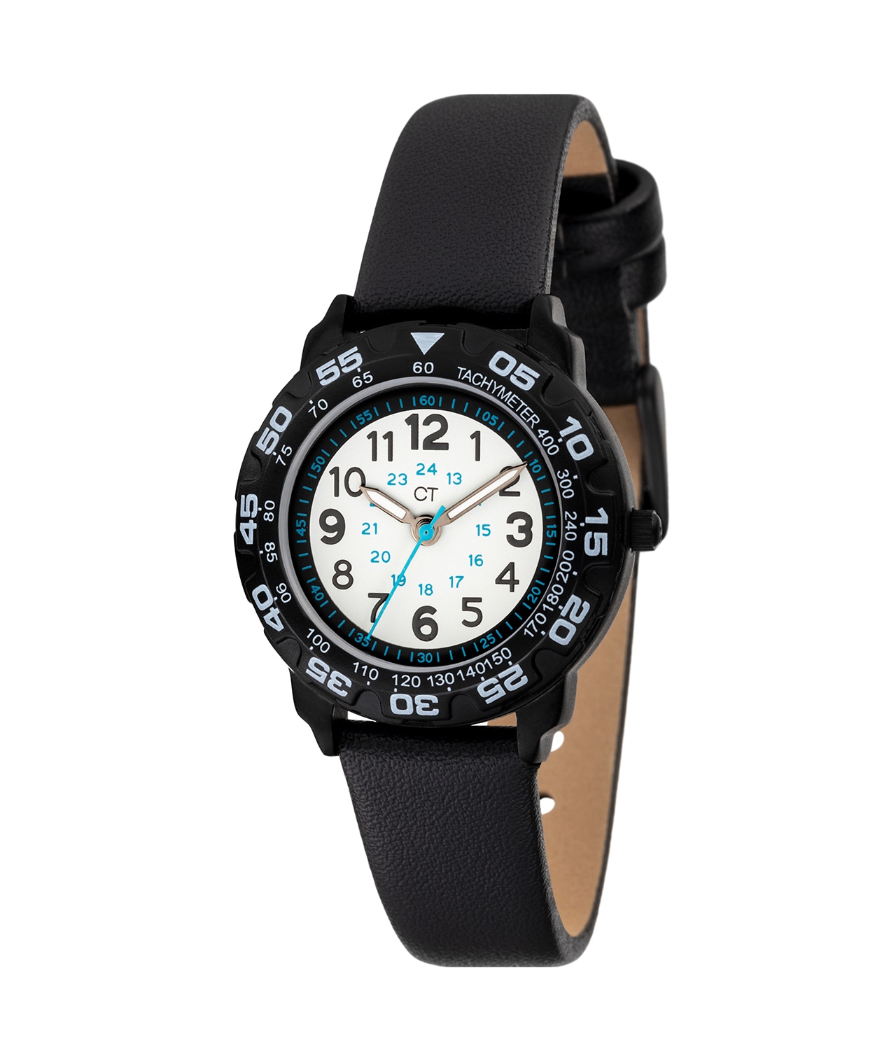 COOL TIME Quarzuhr »The Cool Classic Black«, Armbanduhr, Kinderuhr, Junge, analog