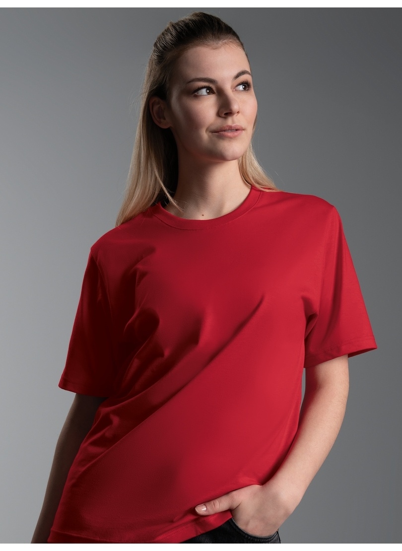 Trigema T-Shirt »TRIGEMA T-Shirt aus 100% Baumwolle« 1 Stk.