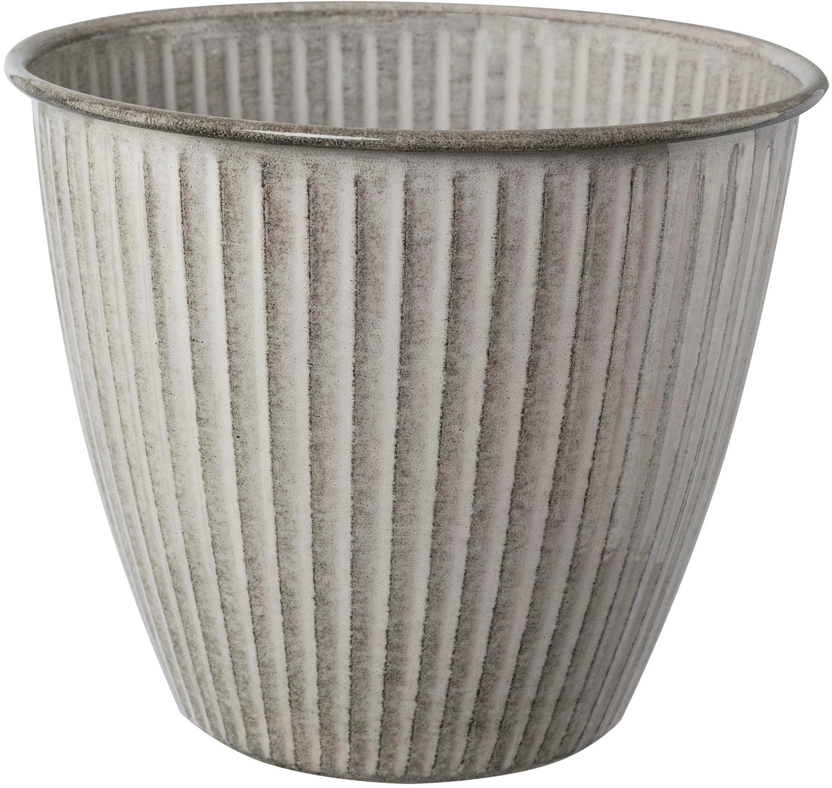 Creativ home Übertopf »Übertopf« mit Riffelstruktur