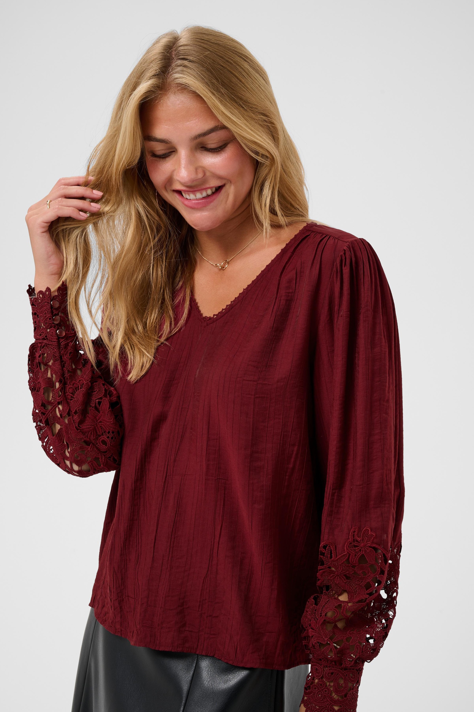Cream Langarmbluse »Damen Bluse langarm CRTina«