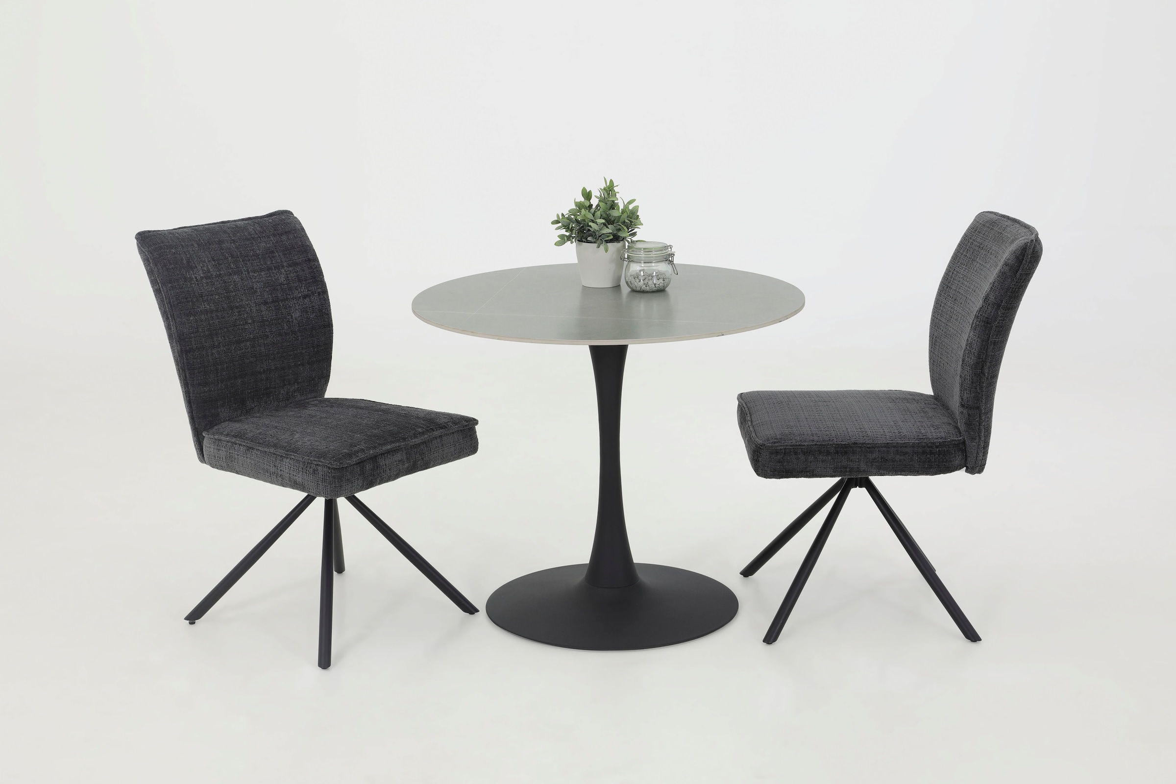 HELA 4-Fußstuhl »IDA«, (Set), 4 St., 360° drehbar