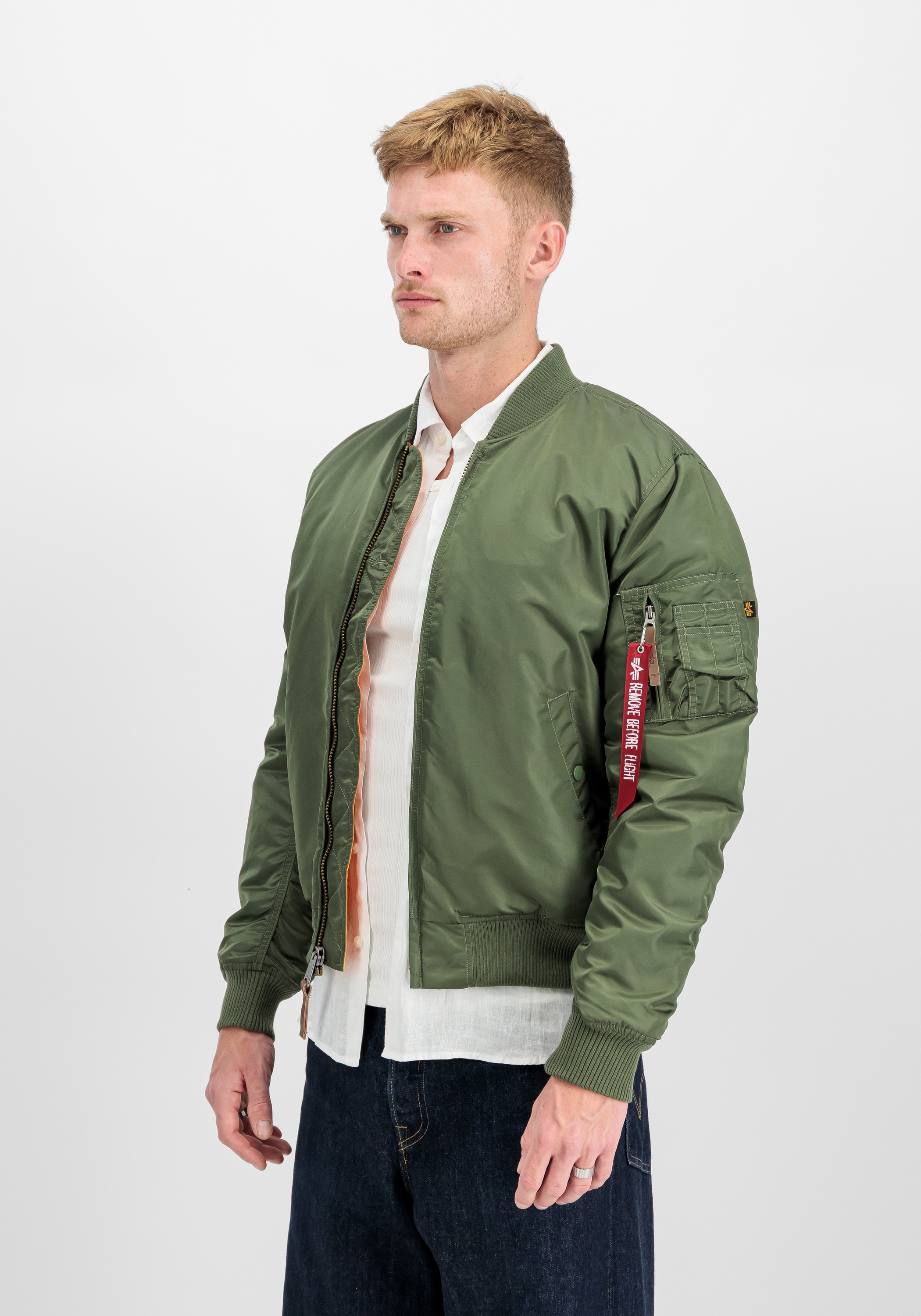 Alpha Industries Bomberjacke »Alpha Industries Men - Bomber Jackets MA-1 VF Vintage Fit 59«