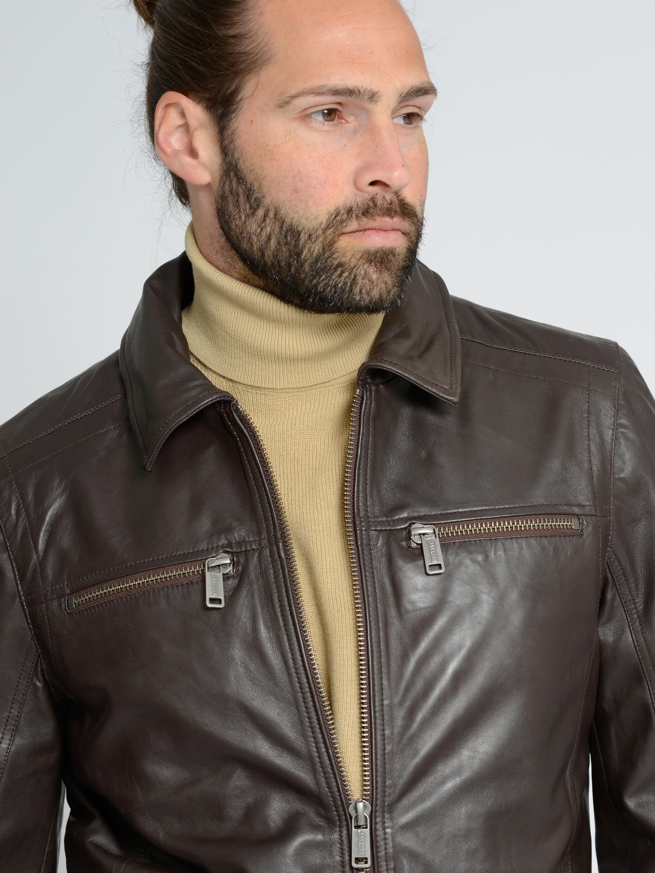 MUSTANG Lederjacke »Lederjacke 31021630«