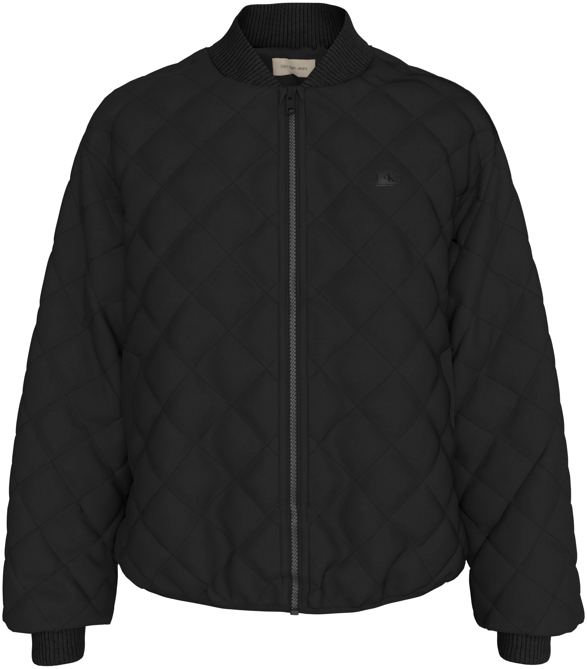 Calvin Klein Jeans Bomberjacke »LW QUILTED JACKET«, mit Logodruck, mit Steppmuster