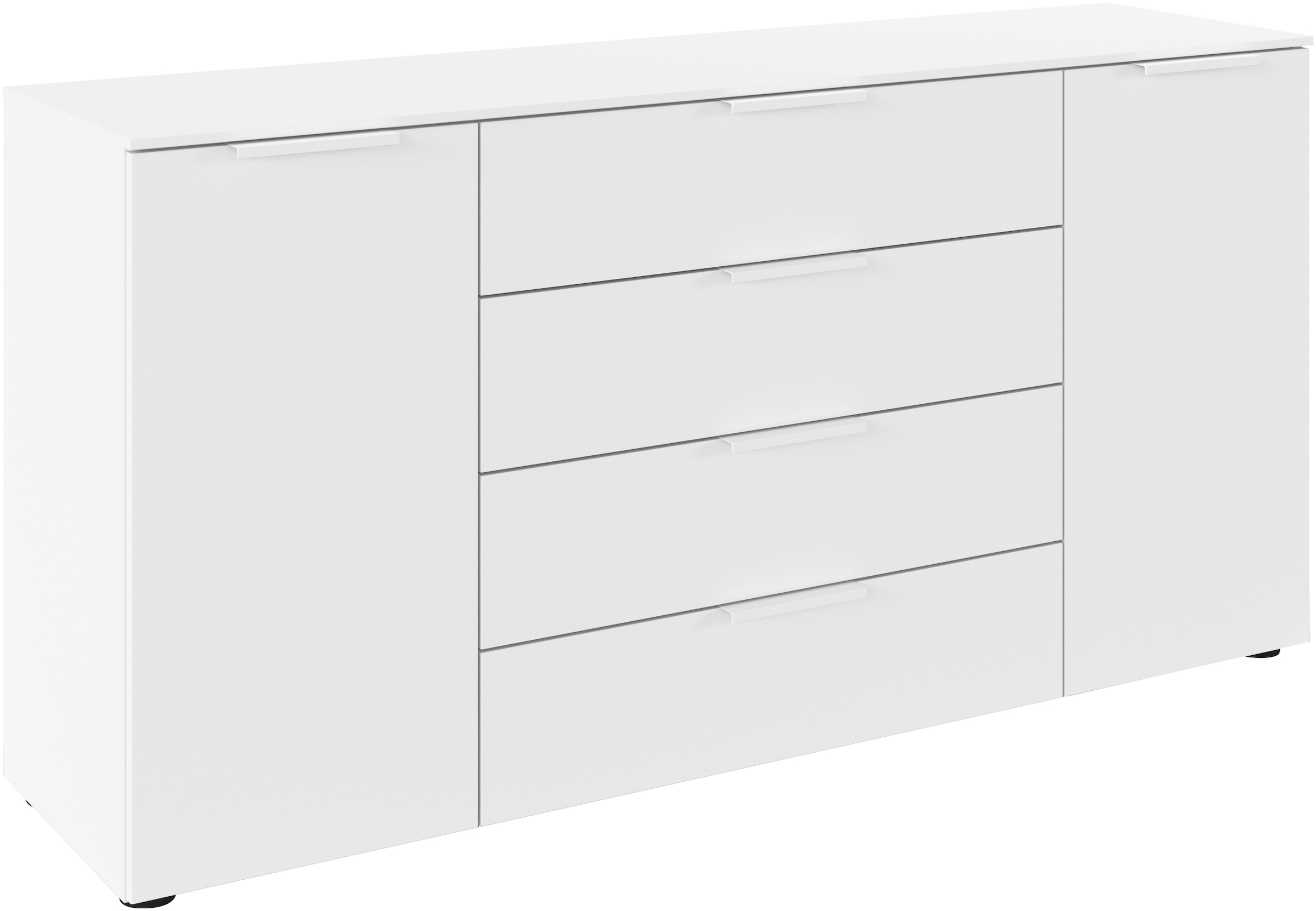 LeGer Home by Lena Gercke Kommode »Kommode Sideboard Schubladenkommode SERINA eleganter Eyecatcher«, mit 4 Schubkästen und 2 Türen sowie Metallgriffen MADE IN GERMANY
