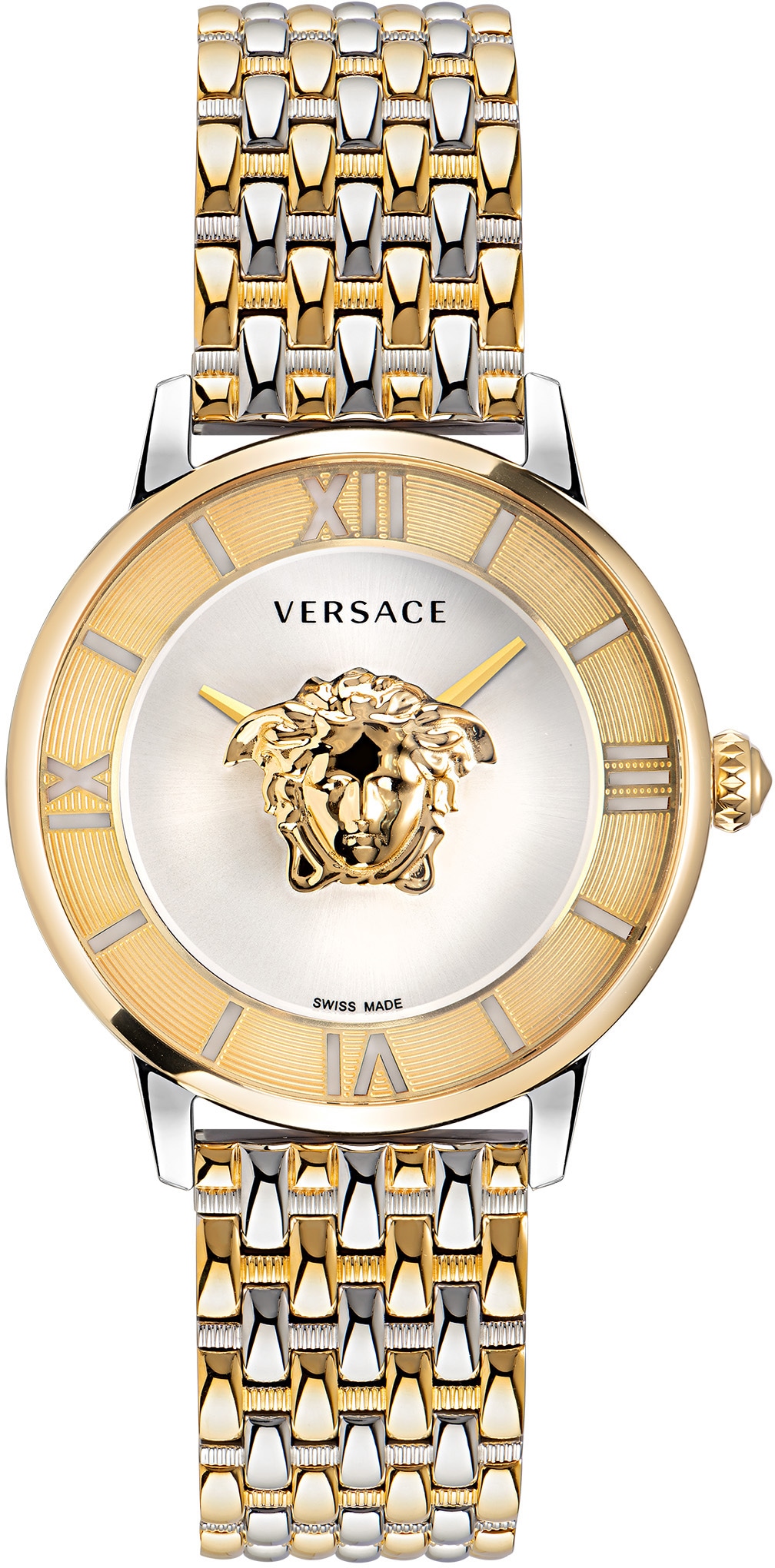 Versace Quarzuhr »LA MEDUSA, VE2R00222«, Armbanduhr, Damenuhr, Saphirglas, Swiss Made