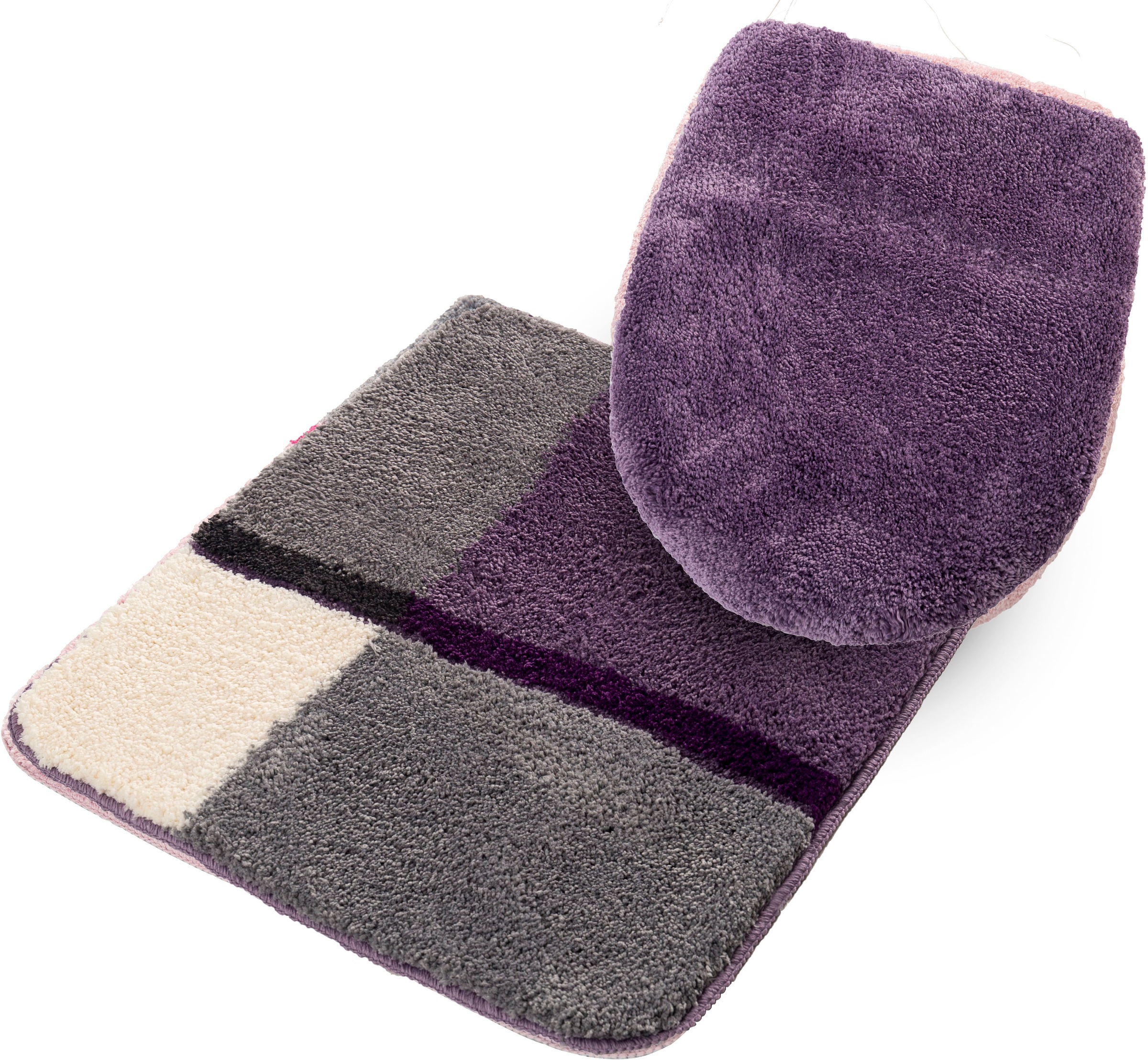my home Badematte »Belio«, Höhe 20 mm, rutschhemmend beschichtet, fußbodenheizungsgeeignet