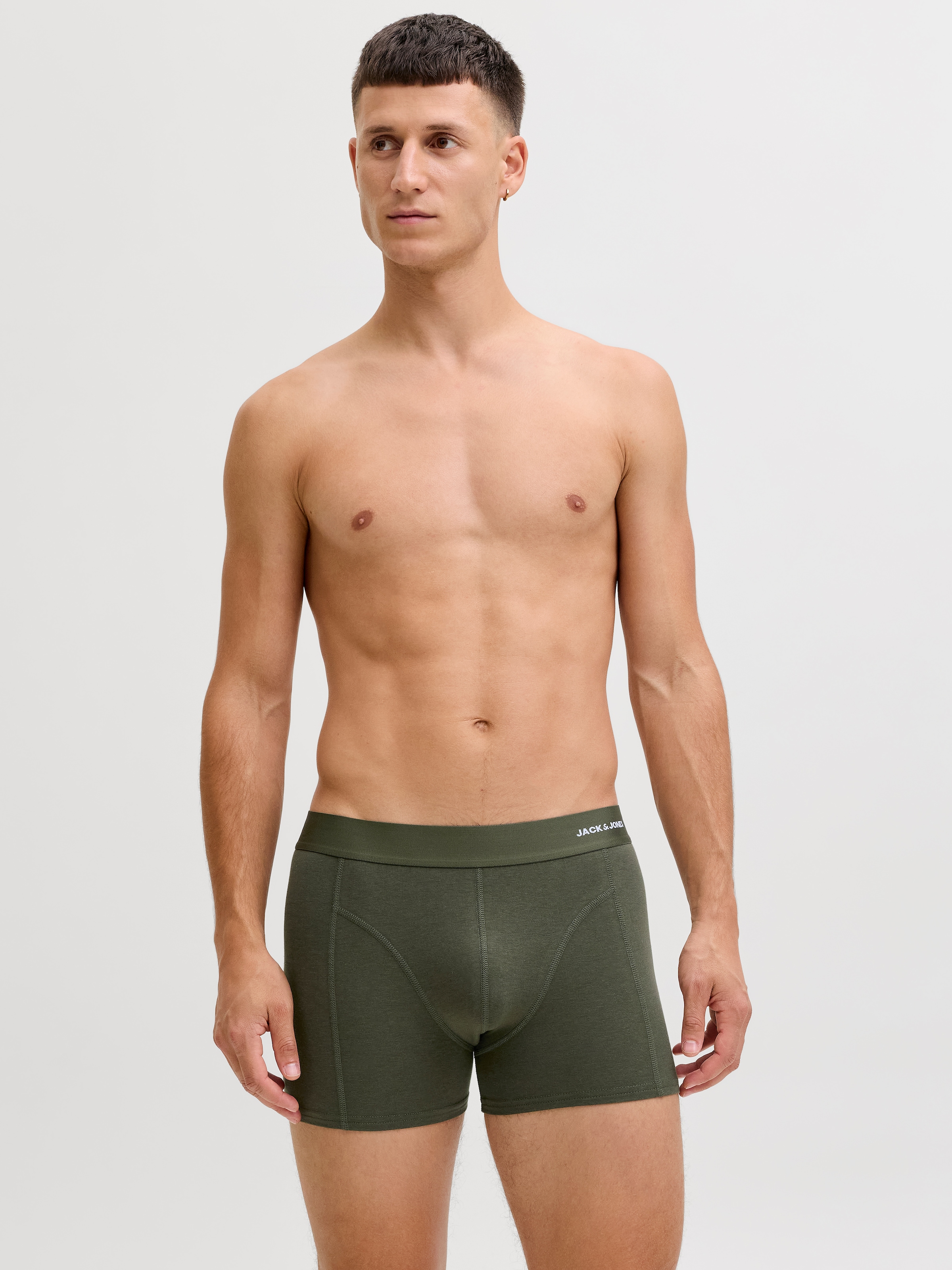 Jack & Jones Trunk »JACBASIC BAMBOO TRUNKS 3 PACK NOOS« Packung, 3 Stk.