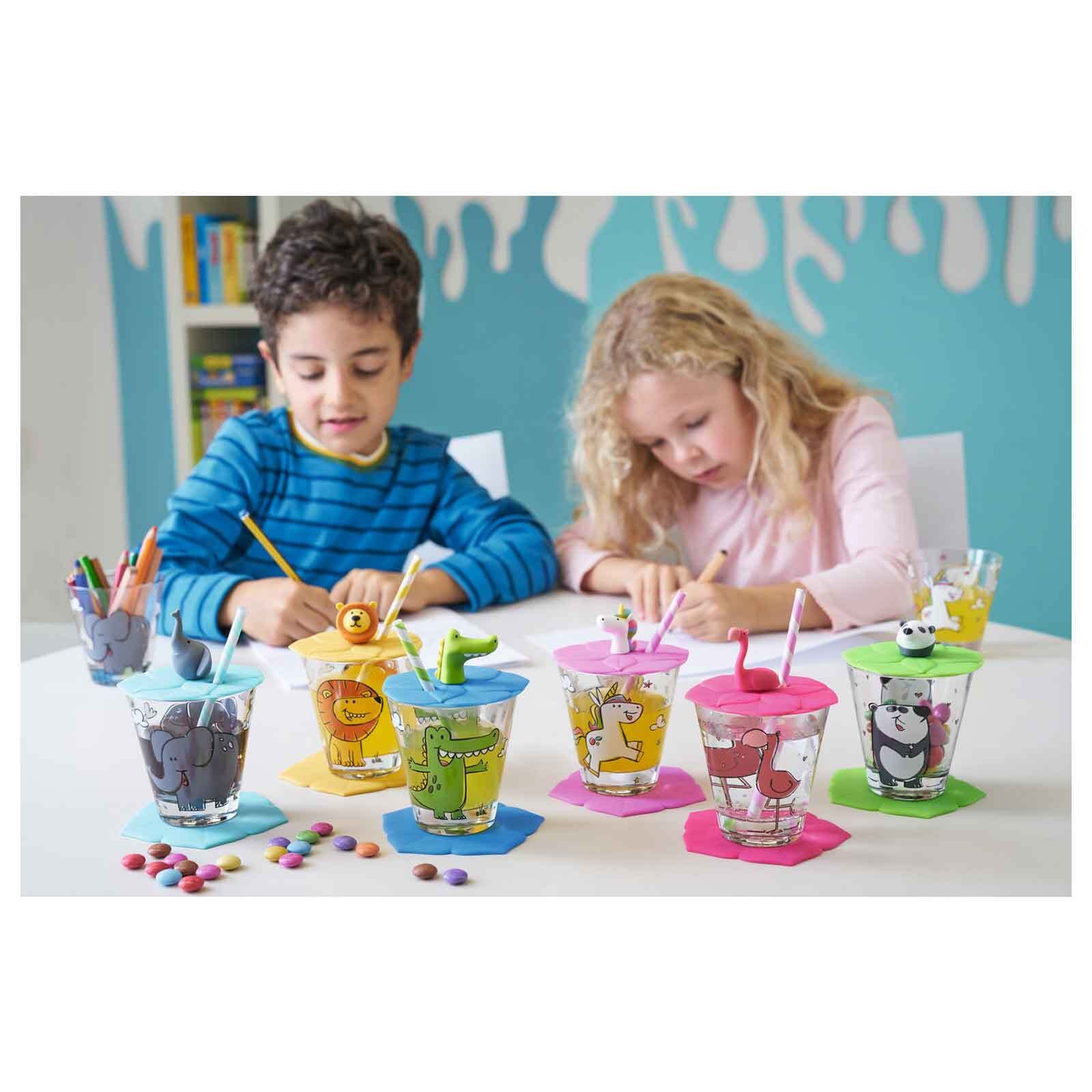 LEONARDO Kinderbecher »Kinderbecher Bambini 215 ml 6er Set«