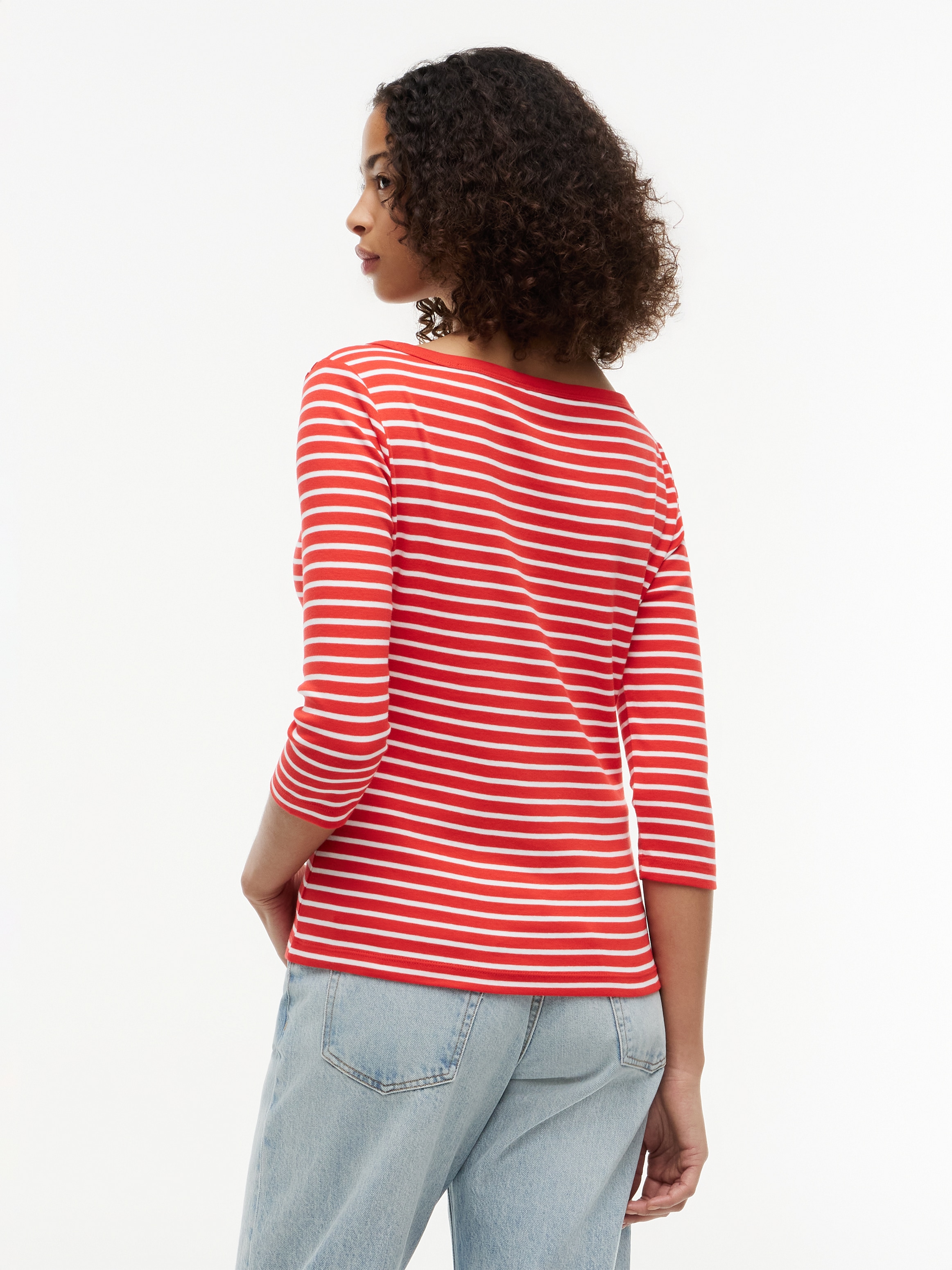 Tommy Hilfiger 3/4-Arm-Shirt »CODY BOAT-NK 3/4 SLV TEE« Baumwolle