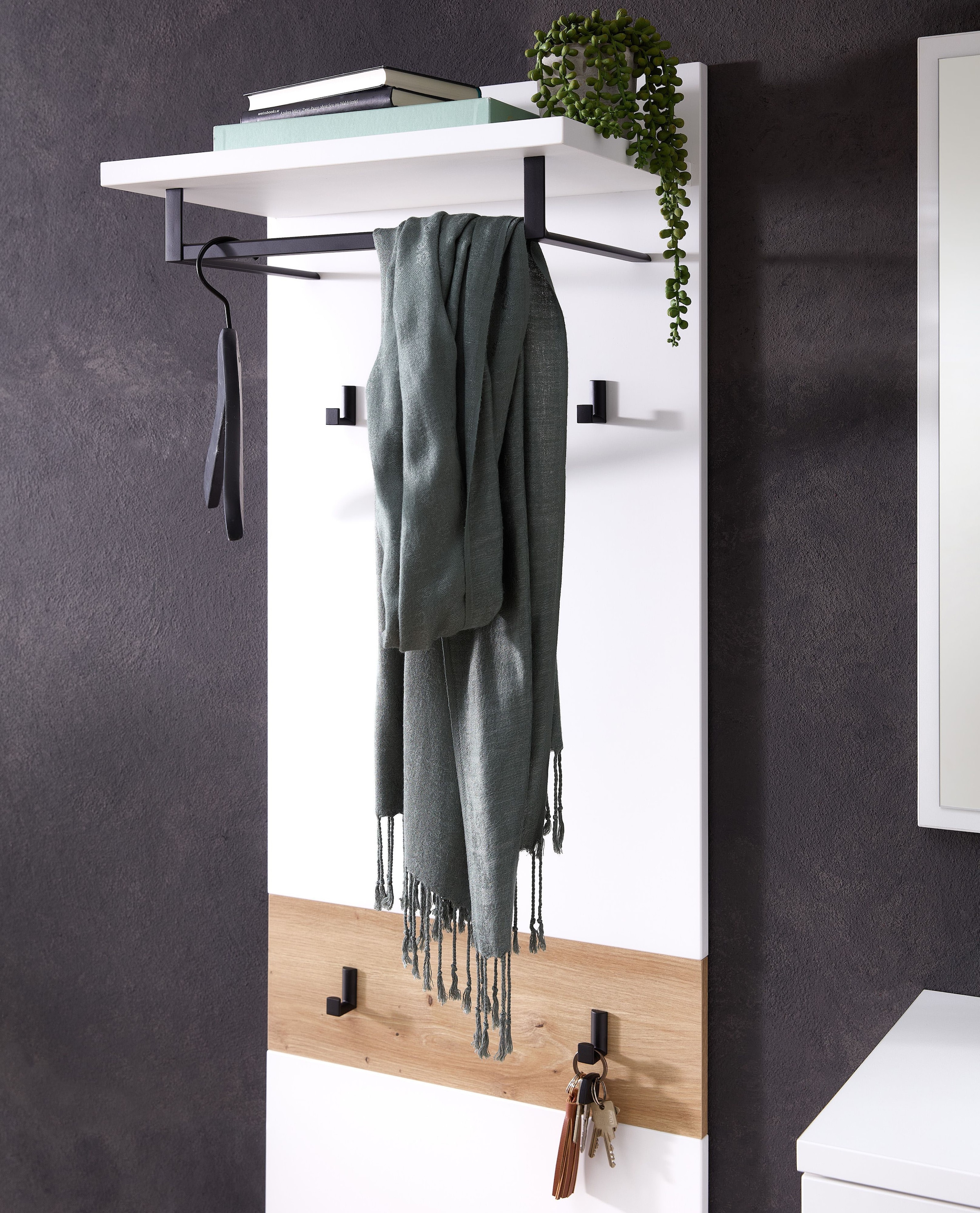 Innostyle Garderoben-Set »Memphis Garderoben Set, 181x190x38cm (B/H/T)« 3 Stk. tlg.