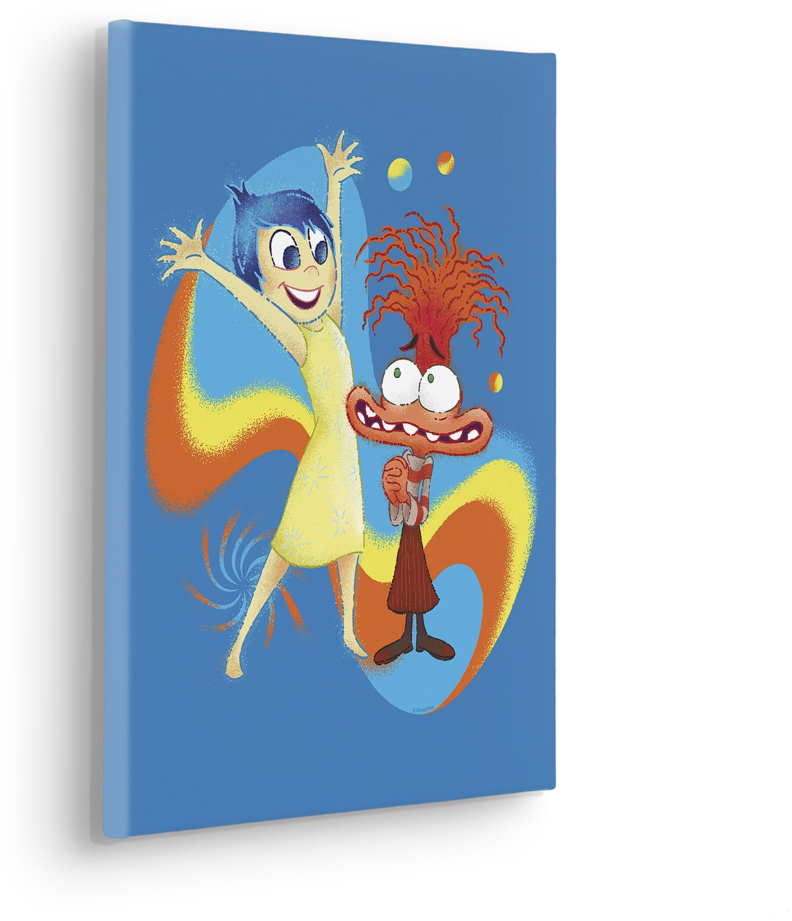 Komar Leinwandbild »Disney and Pixar Inside Out Think Positive«, Disney, (1 St.), 30 x 40 cm (Breite x Höhe) - Kinderzimmer, Dekoration