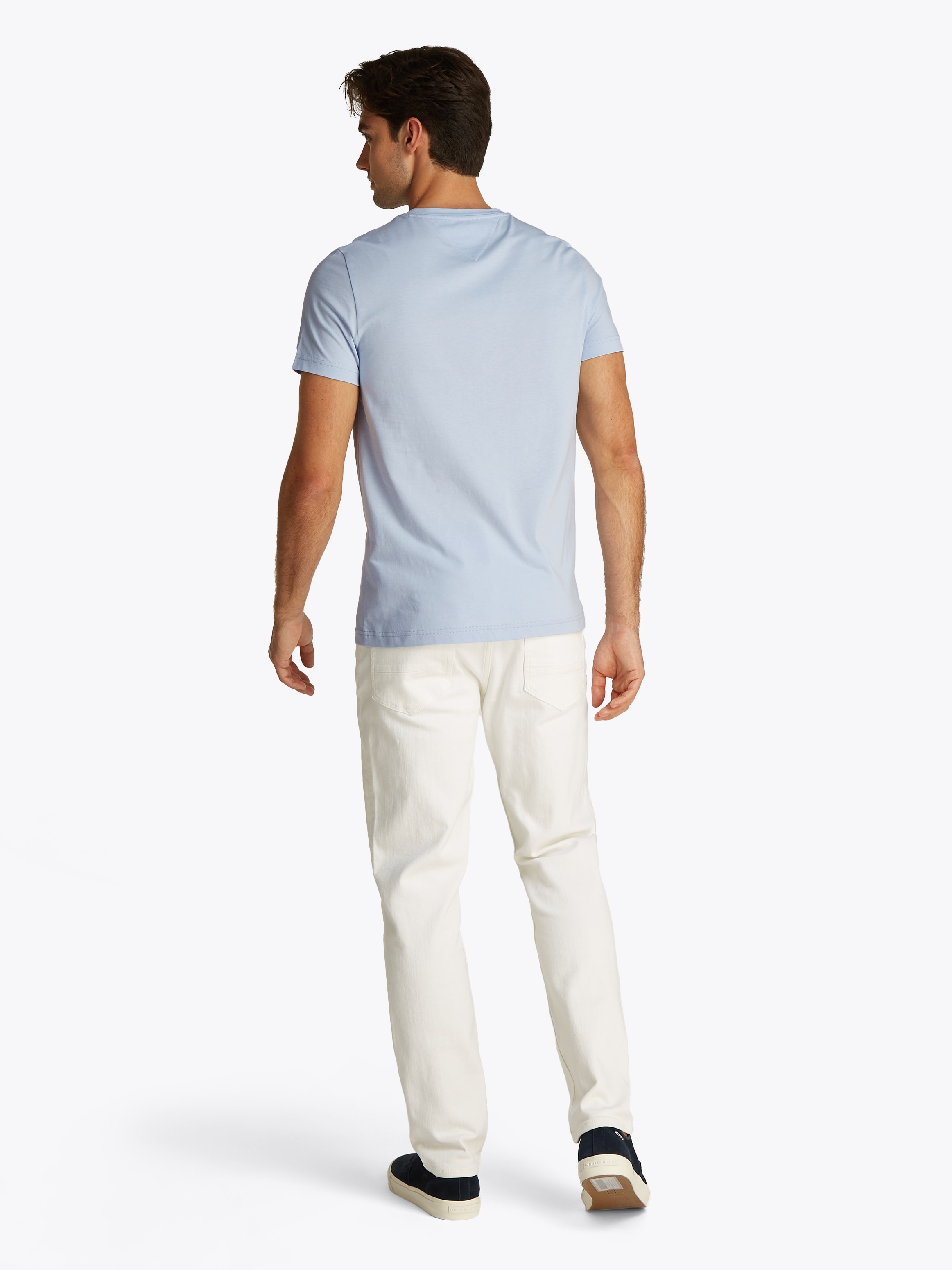 Tommy Hilfiger T-Shirt »TOMMY LOGO TEE«, aus reiner, nachhaltiger Baumwolle