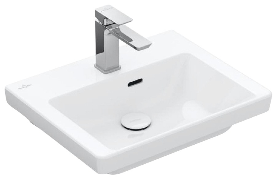 Villeroy & Boch Waschbecken »Subway 3.0«, Breite: 50 cm, mit CeramicPlus-Beschichtung