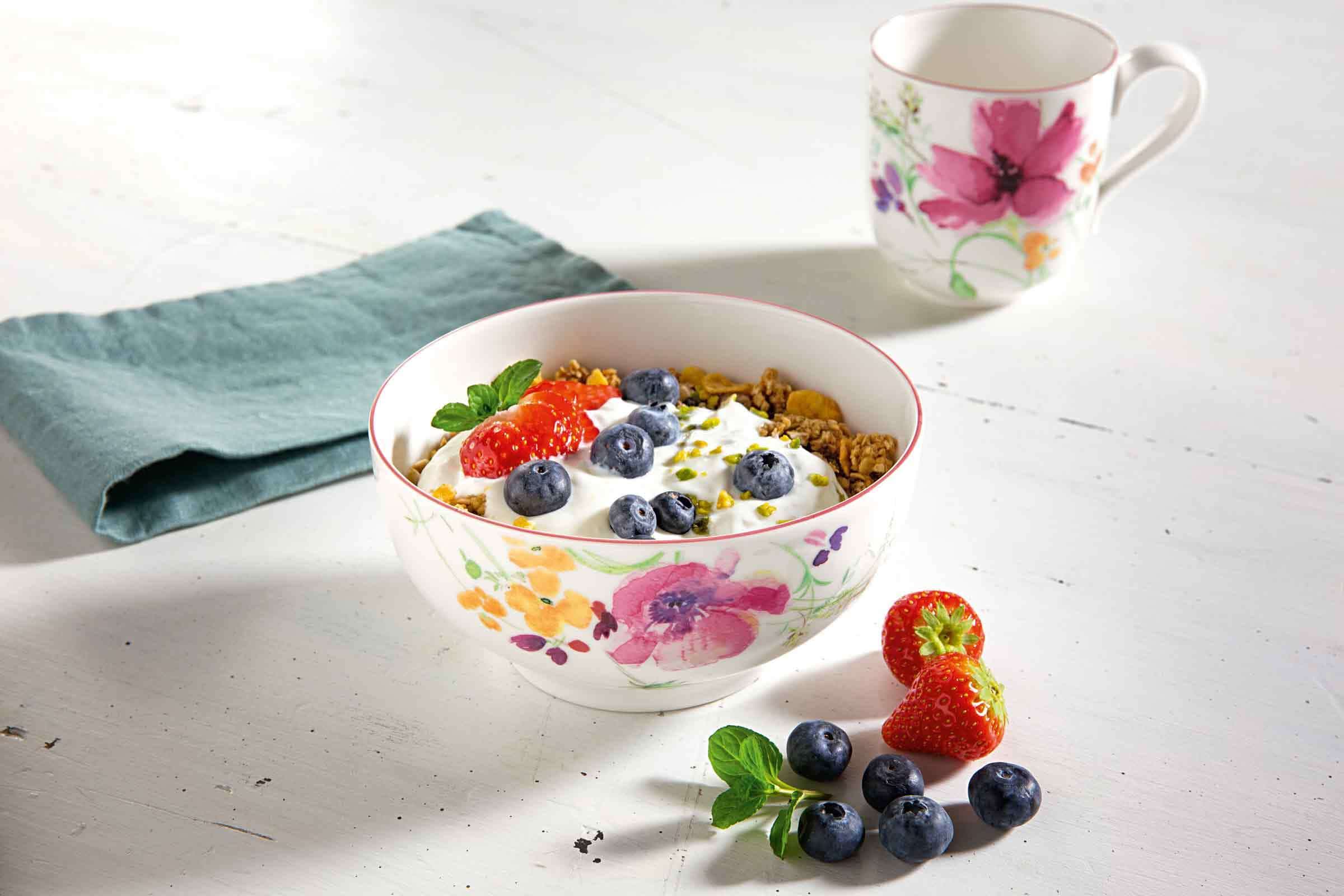 Villeroy & Boch Geschirr-Set »Starter-Set Mariefleur Basic 10er Set bunt«