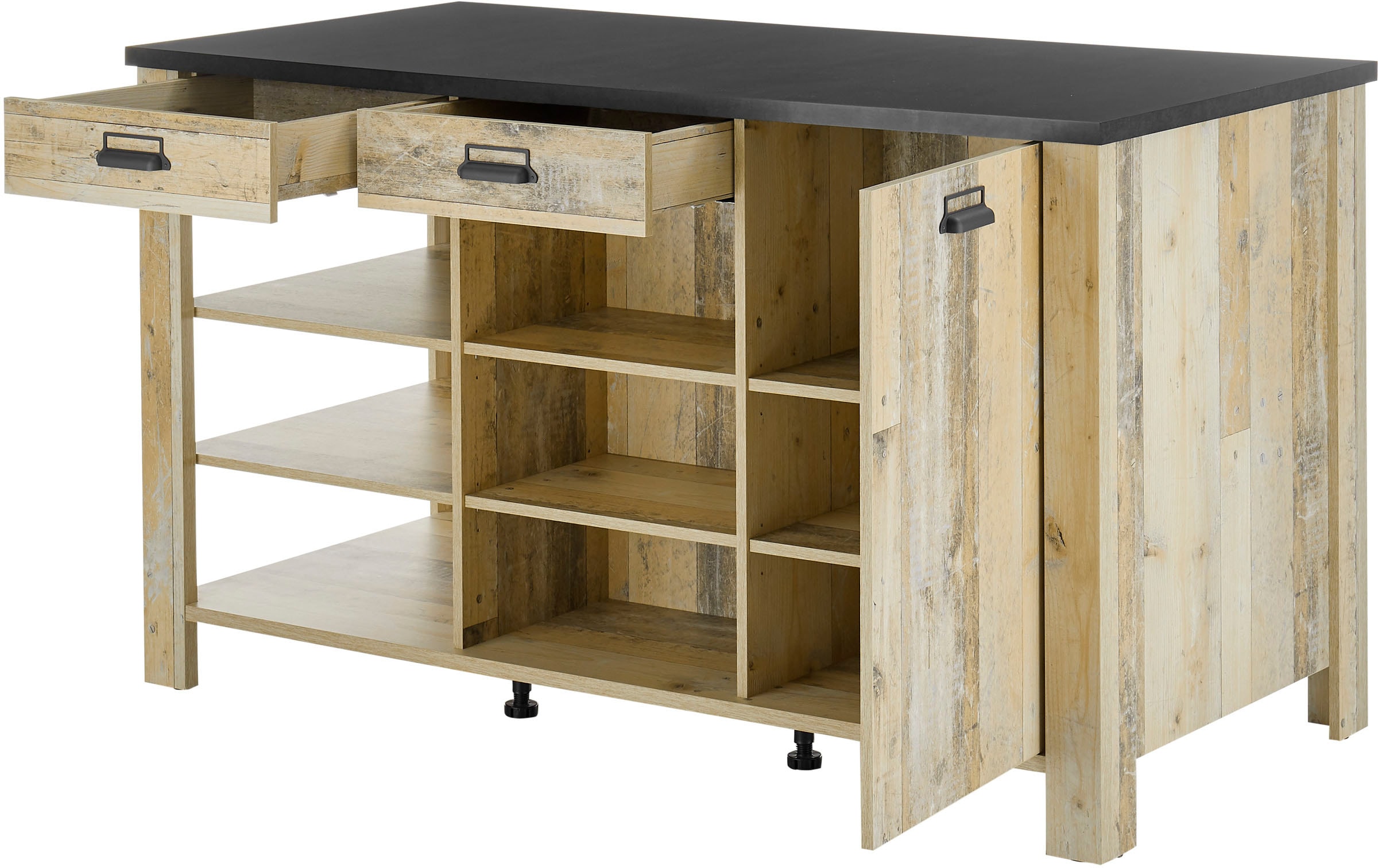 Home affaire Küche »Sherwood«, Breite 400 cm, ohne E-Geräte