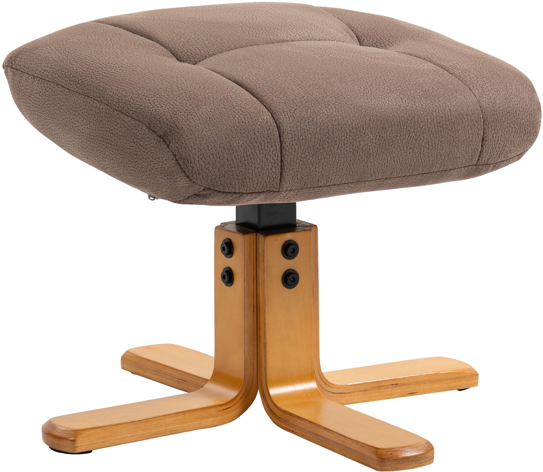 Duo Collection TV-Sessel »Bordeaux« mit Hocker und Relaxfunktion, 360 Grad drehbar