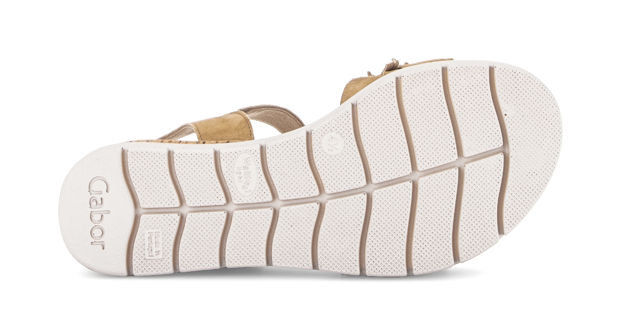 Gabor Keilsandalette »Genua«  Plateau, Sommerschuh mit Klettverschluss, G-Weite