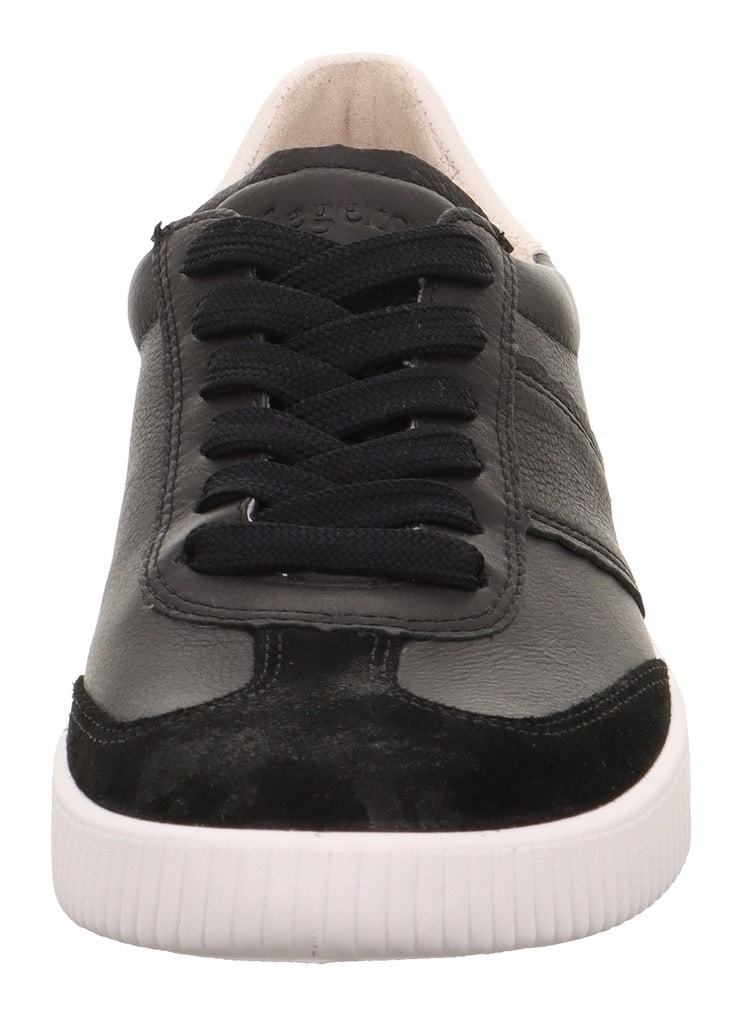 Legero Sneaker »SILENCE«, Retro Sneaker, Schnürschuh mit weichem Wechselfußbett