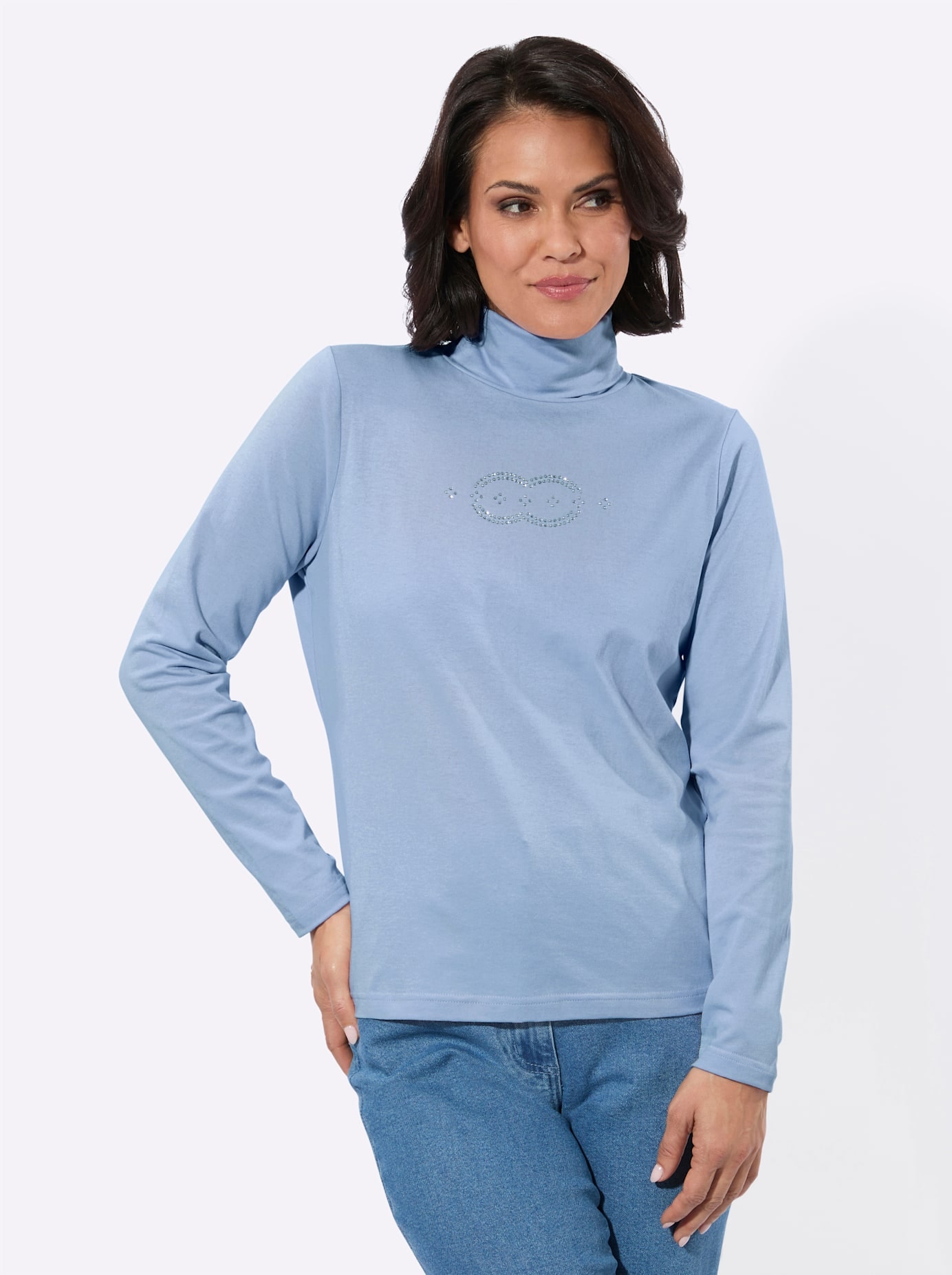 Casual Looks Rollkragenshirt »Rollkragen-Shirt« 1