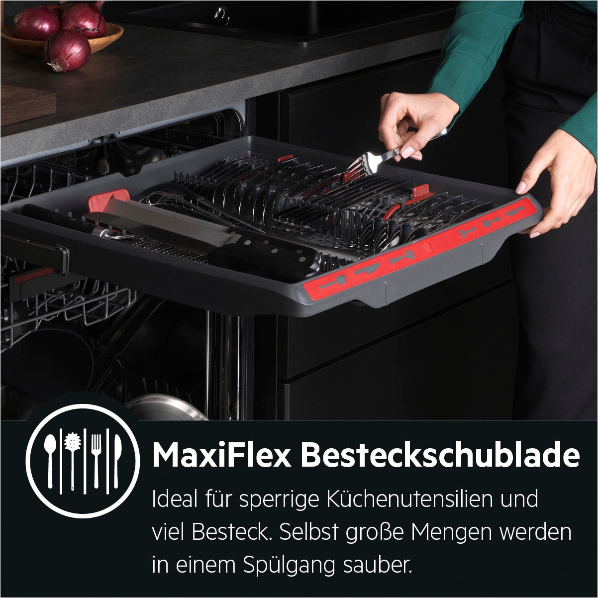 AEG Standgeschirrspüler Serie 6000 »FFB6491AZW«, 14 Maßgedecke, SatelliteClean - bessere Sprühreichweite