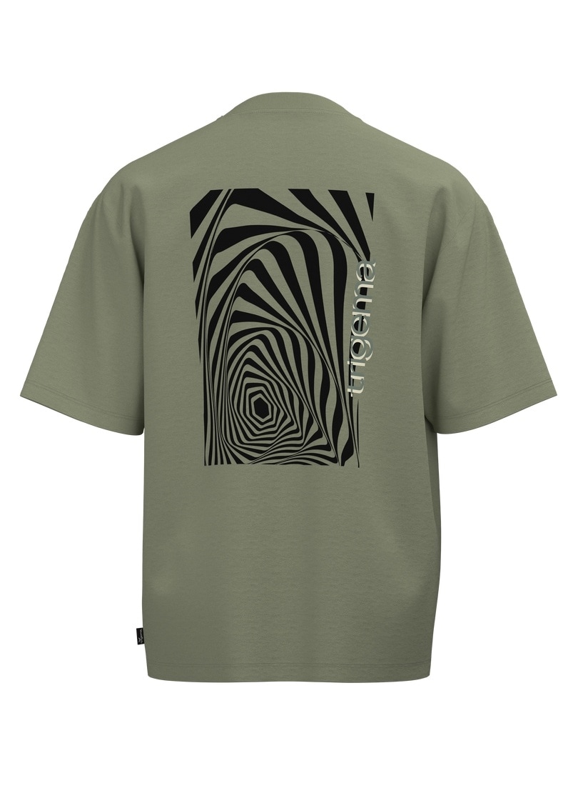 Trigema T-Shirt »TRIGEMA T Shirt mit abstraktem Print« 1
