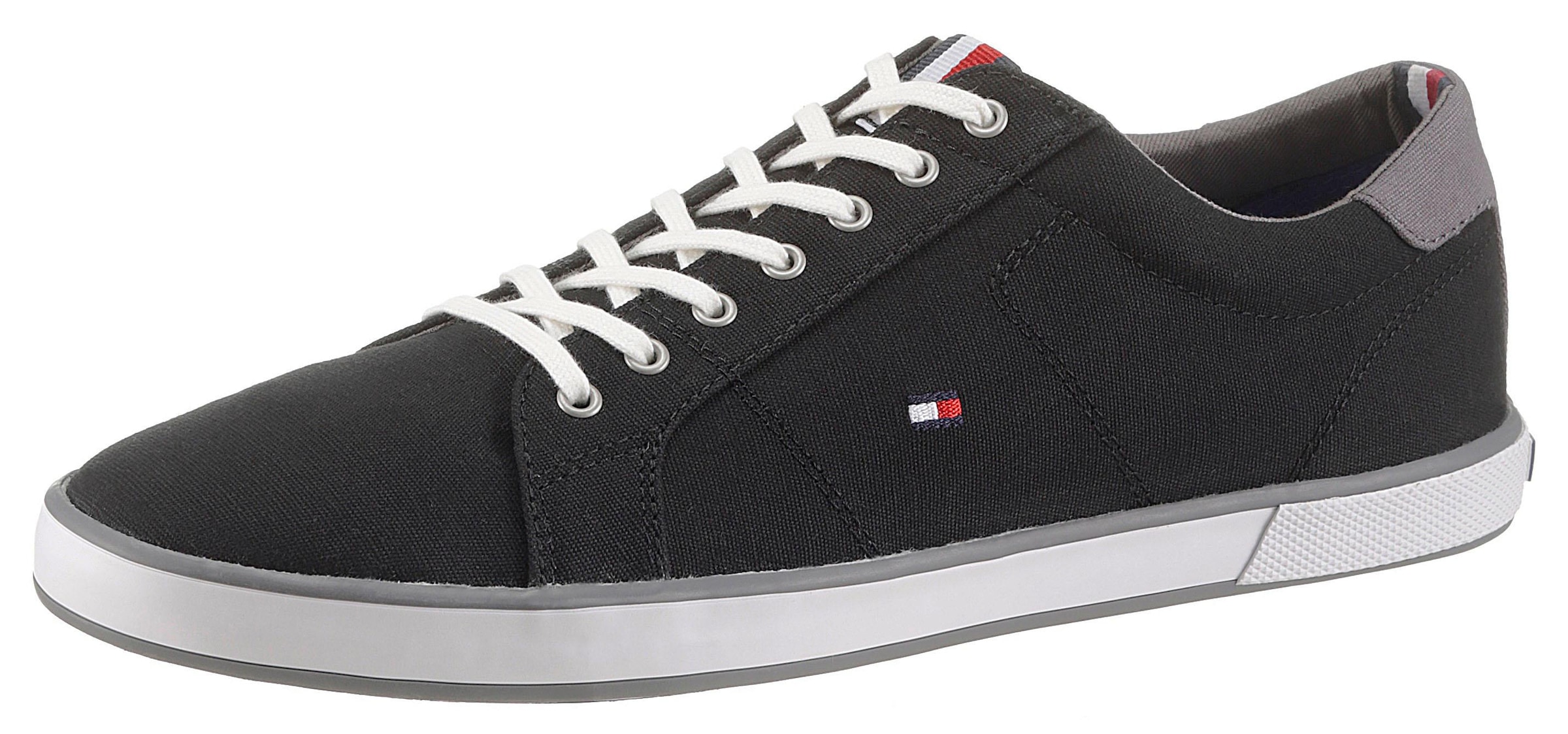 Tommy Hilfiger Sneaker »H2285ARLOW 1D«, mit seitlichem Logoflag, Freizeitschuh, Halbschuh, Schnürschuh