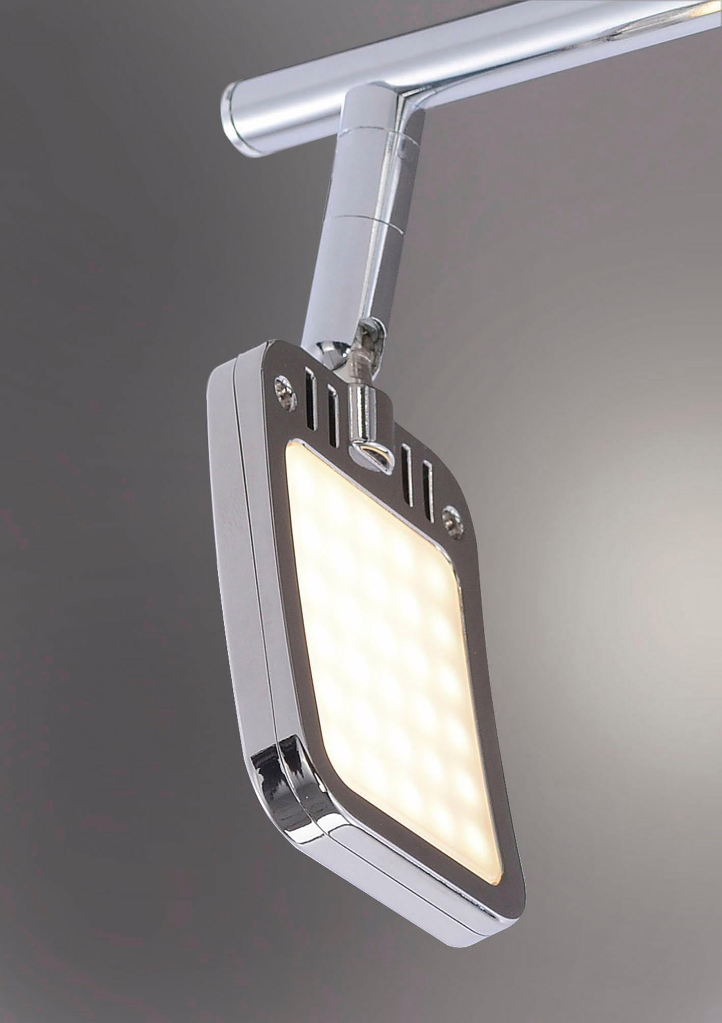 JUST LIGHT Deckenleuchte »WELLA« LED-Board 1 Stk. Warmweiß auch als Wandleuchte geeignet