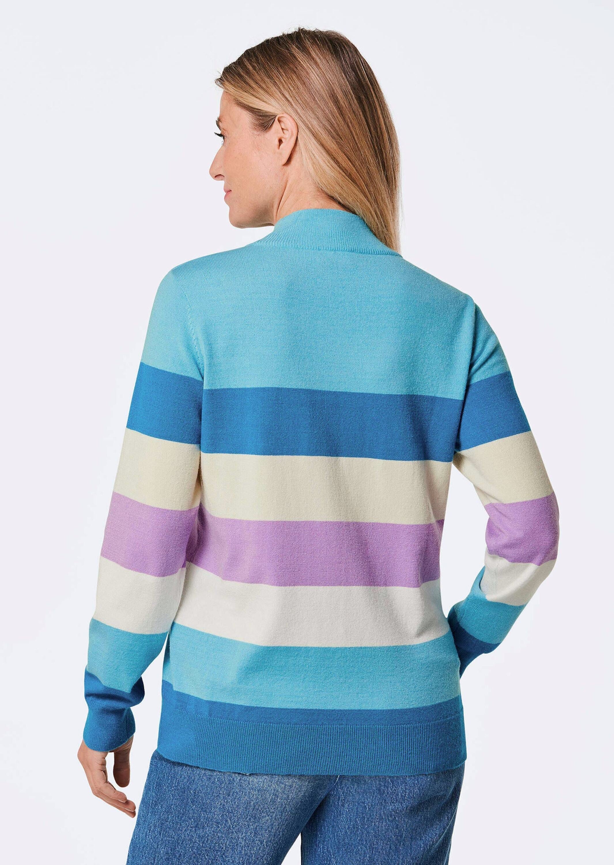 GOLDNER Rundhalspullover »Kurzgröße Strickpullover«