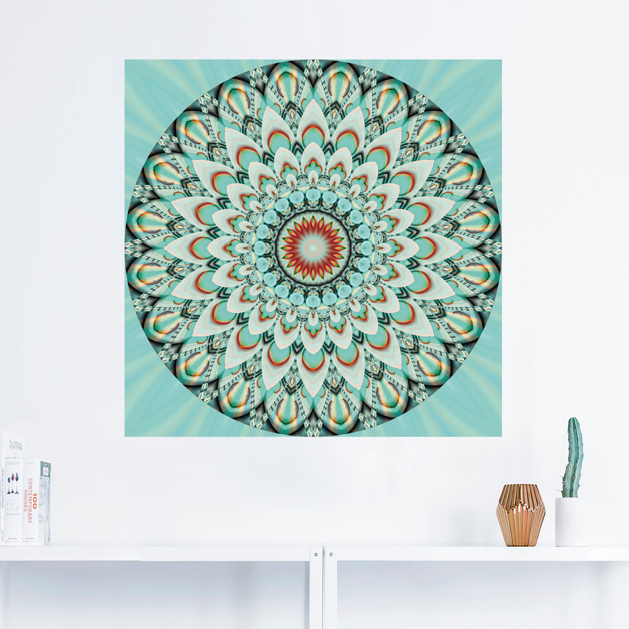 Artland Wandbild »Mandala Integrität«, Muster, (1 St.), als Leinwandbild, Wandaufkleber in verschied. Größen