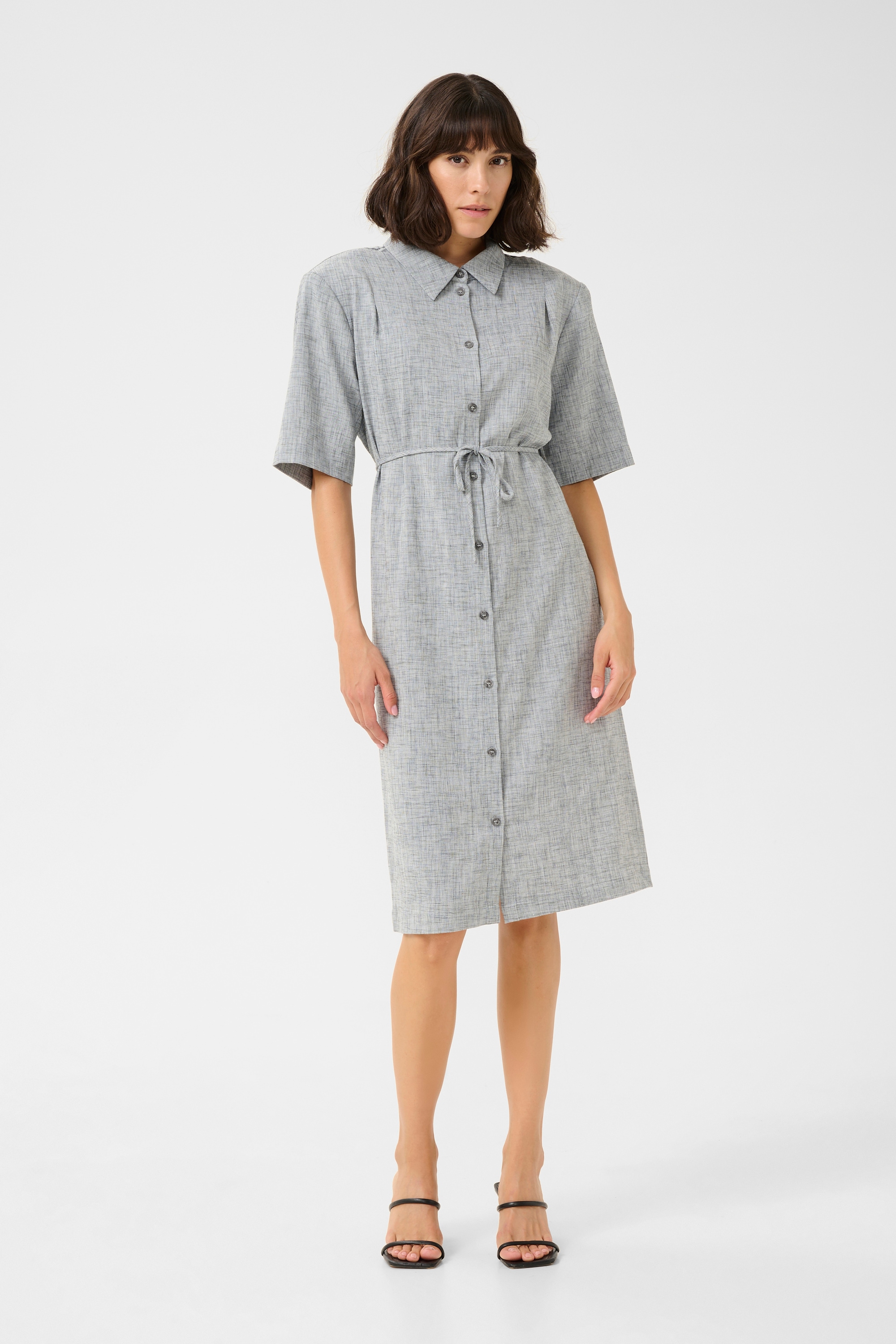 KAFFE Midikleid »Kleid KAderbya«