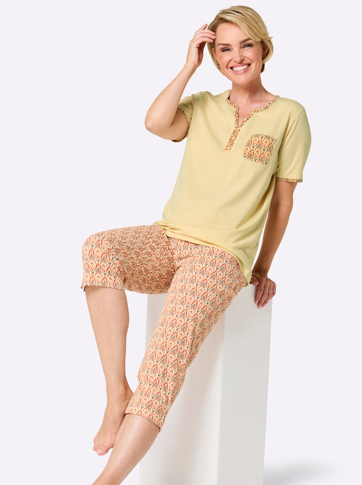 wäschepur Capri-Pyjama