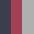 rot-meliert, marine-meliert, grau-meliert