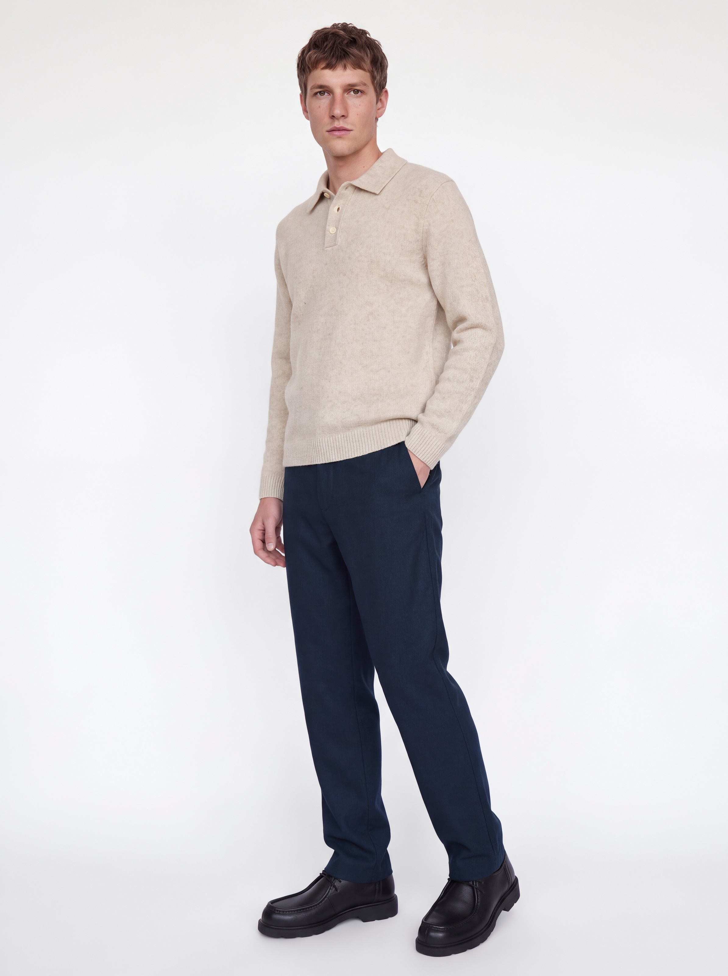 Jack & Jones Chinos »JPSTKANE WINTER CHINO«  Polyester, loose Fit