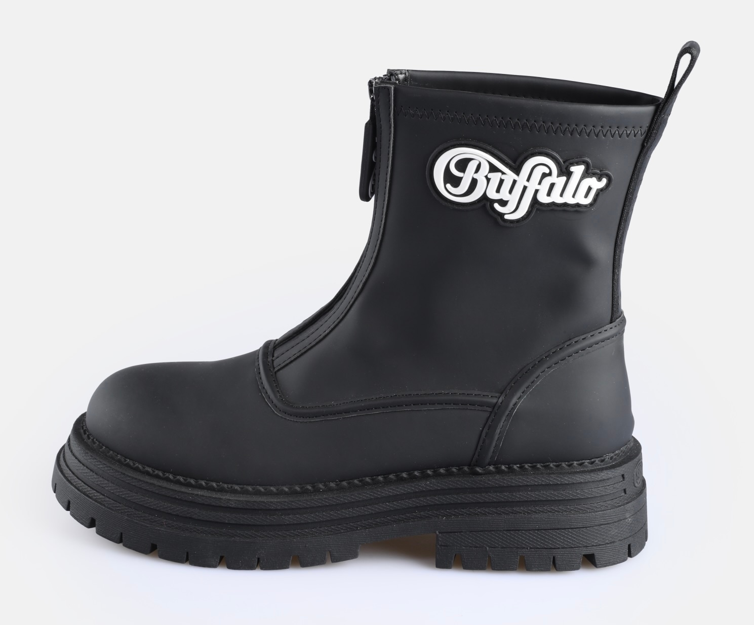 Buffalo Gummistiefel »LENNOX RAIN ZIP«  Gummistiefelette, Festivalboots, Plateauboots mit Front-Reißverschluss