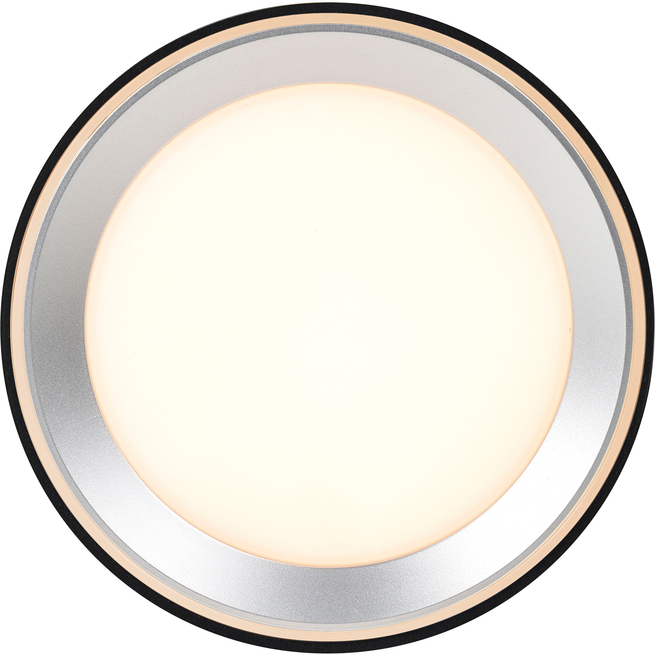 Nordlux LED Deckenleuchte »LANDON«, Dimmbar durch 3-Stufen-Moodmaker™ am inneren und äußeren Lichtring
