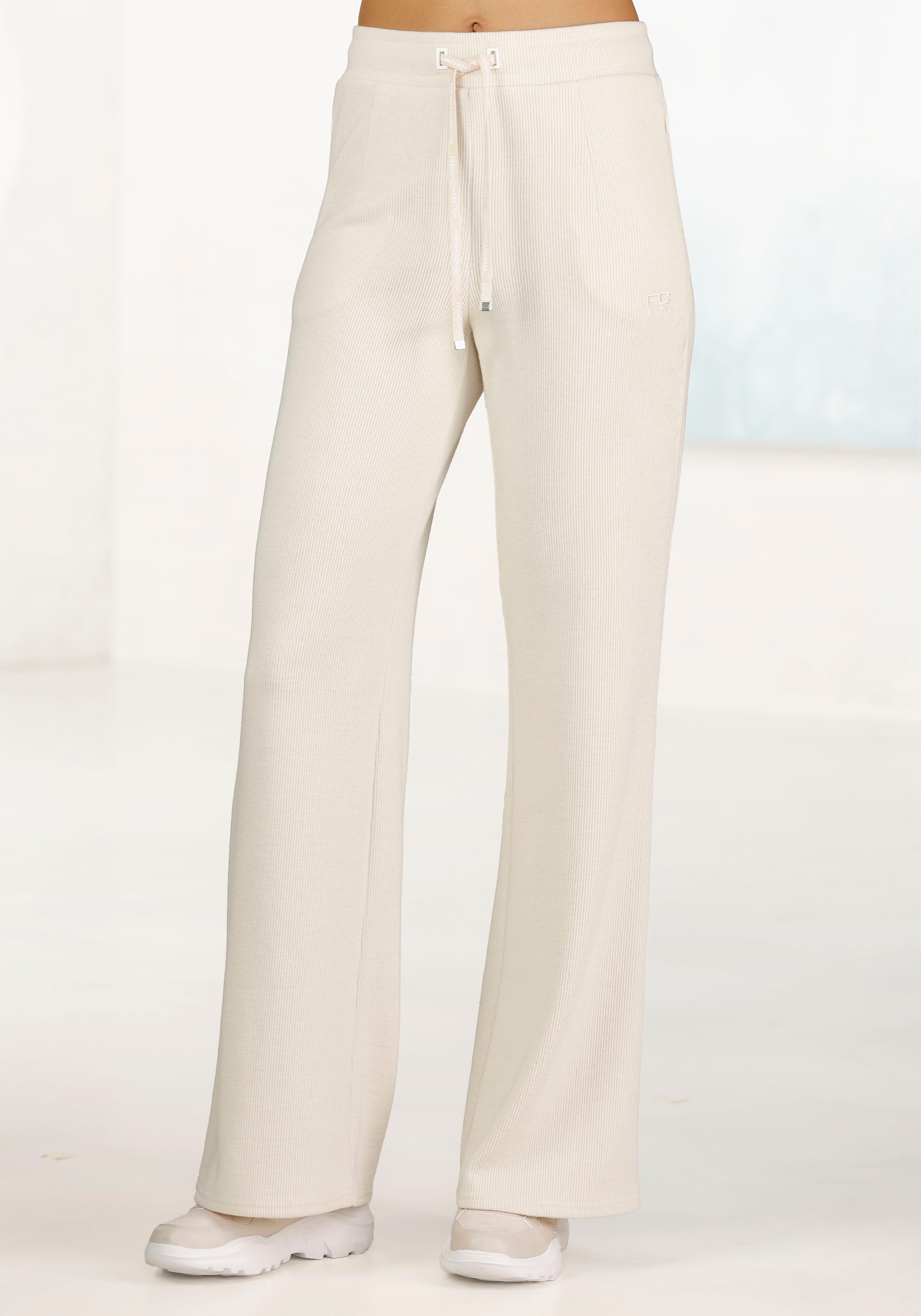 French Connection Loungepants, in gerippter Strickoptik