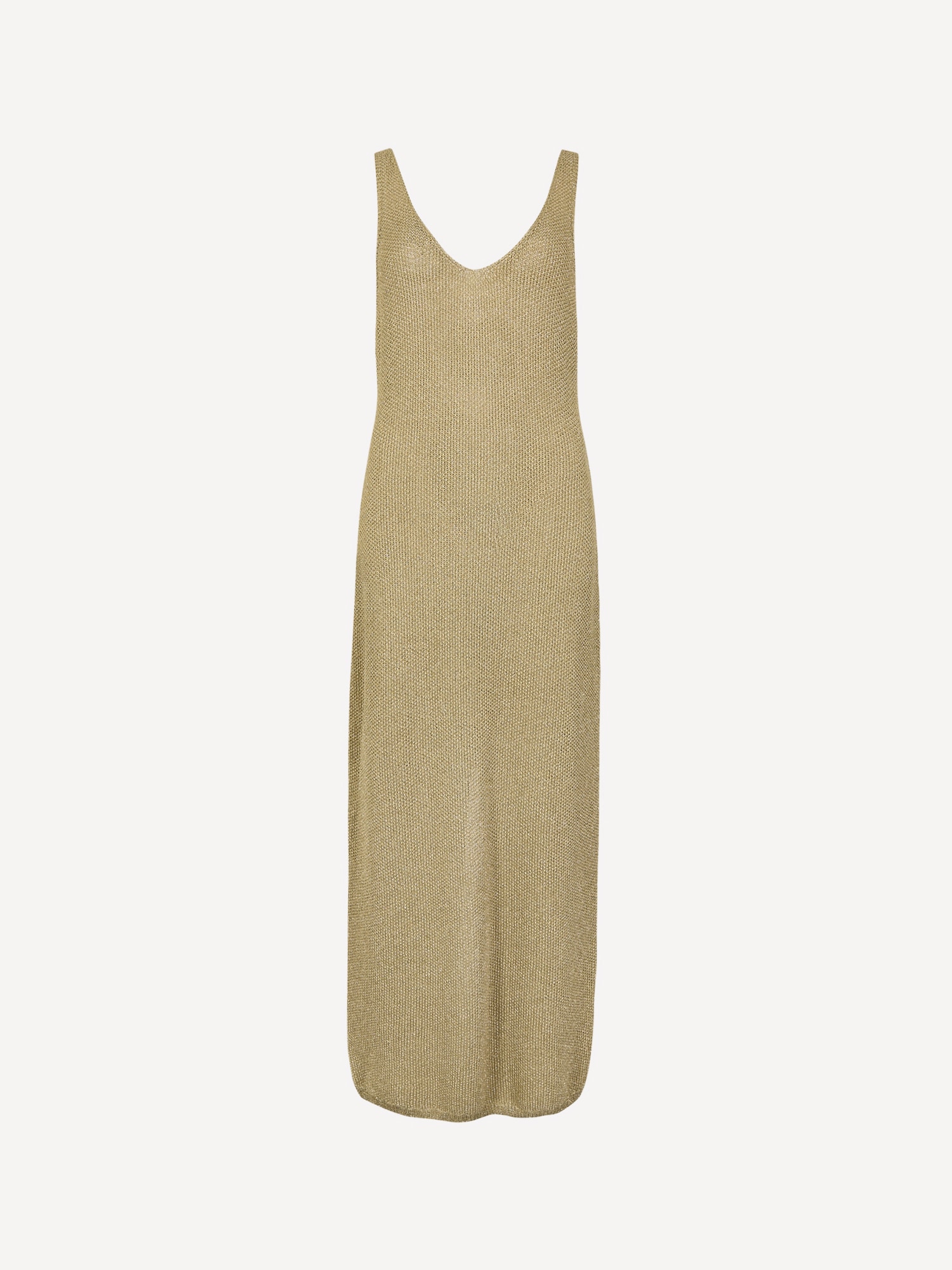Apricot Maxikleid »Maxikleid« mit Goldschimmer