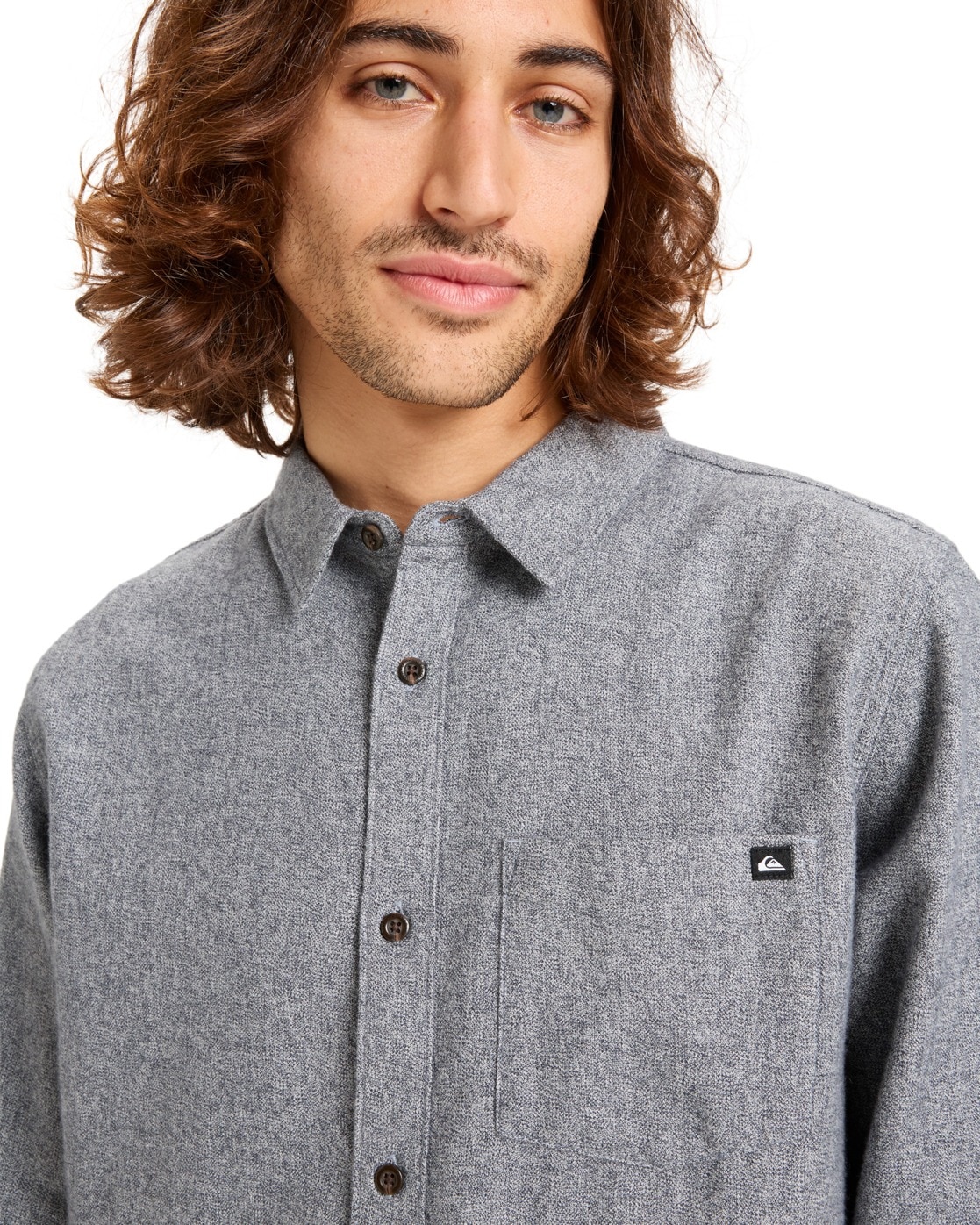 Quiksilver Langarmhemd »Motherfly Heather«