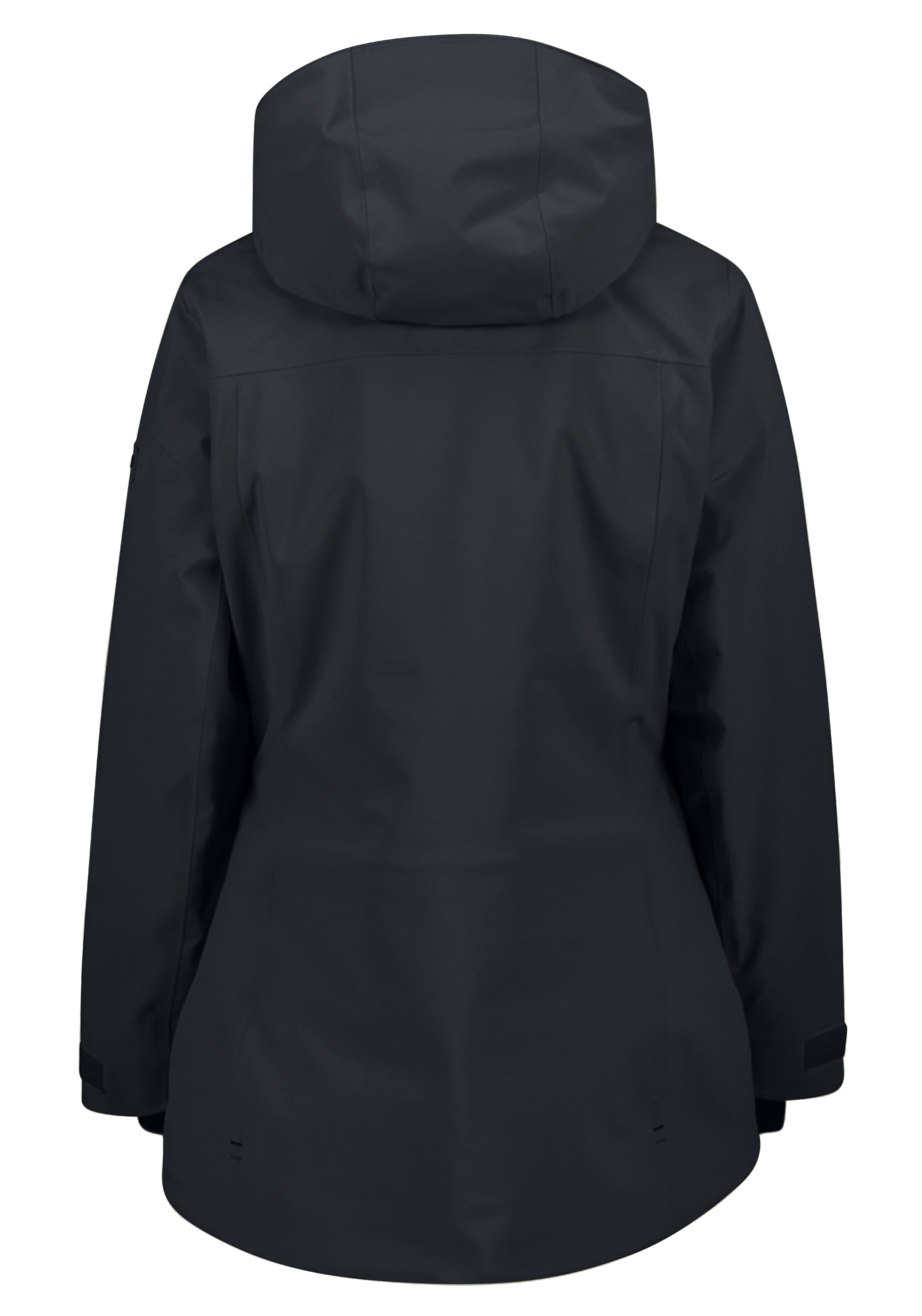 CMP Funktionsparka »WOMAN LONG JACKET FIX HOOD« mit Kapuze Winddicht,Wasserdicht, Getapte Nähte, Wärmende Wattierung