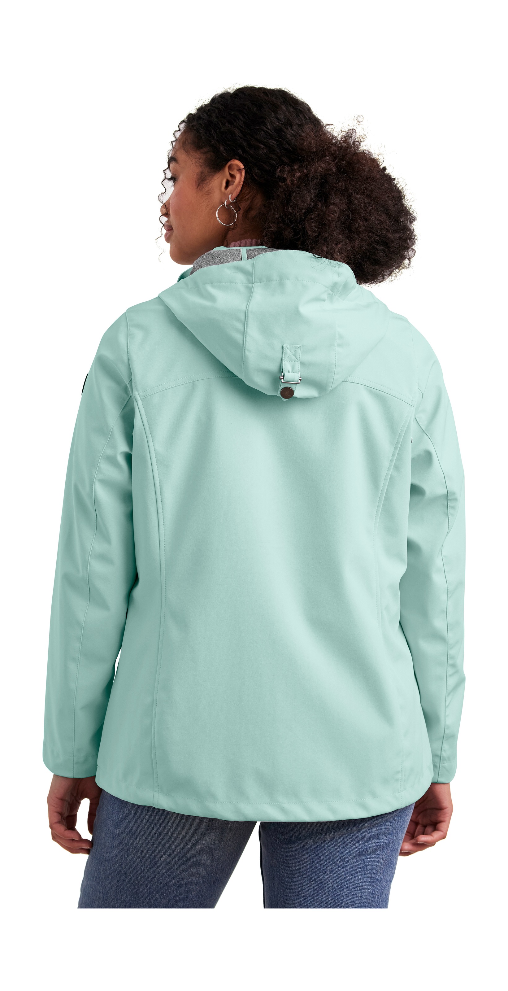 STOY Softshelljacke »STS 1 WMN SFTSHLL JCKT«, Damen Softshelljacke: wasserabweisend, atmungsaktiv, umweltfreundlich