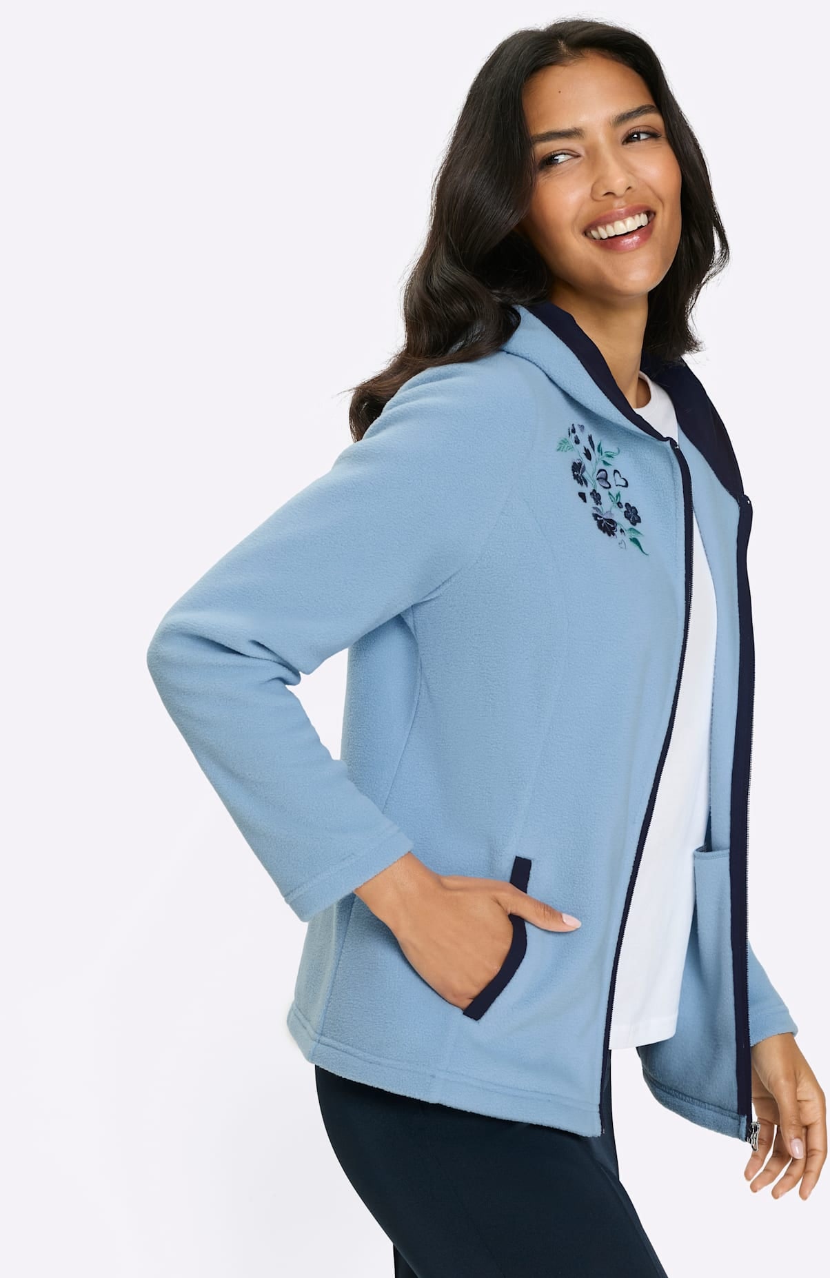 Classic Basics Fleecejacke