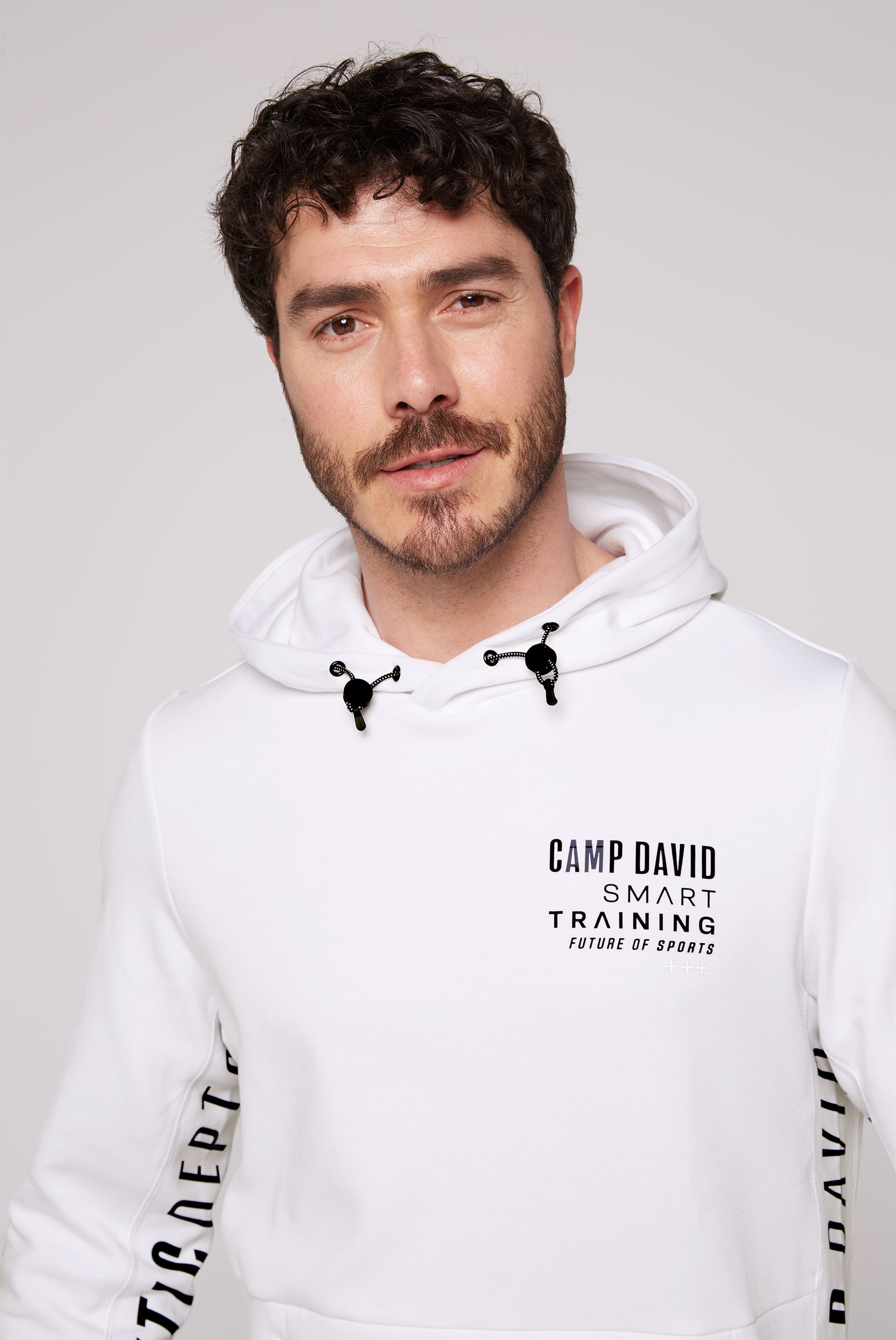 CAMP DAVID Kapuzensweatshirt, mit kontrastreichen Prints